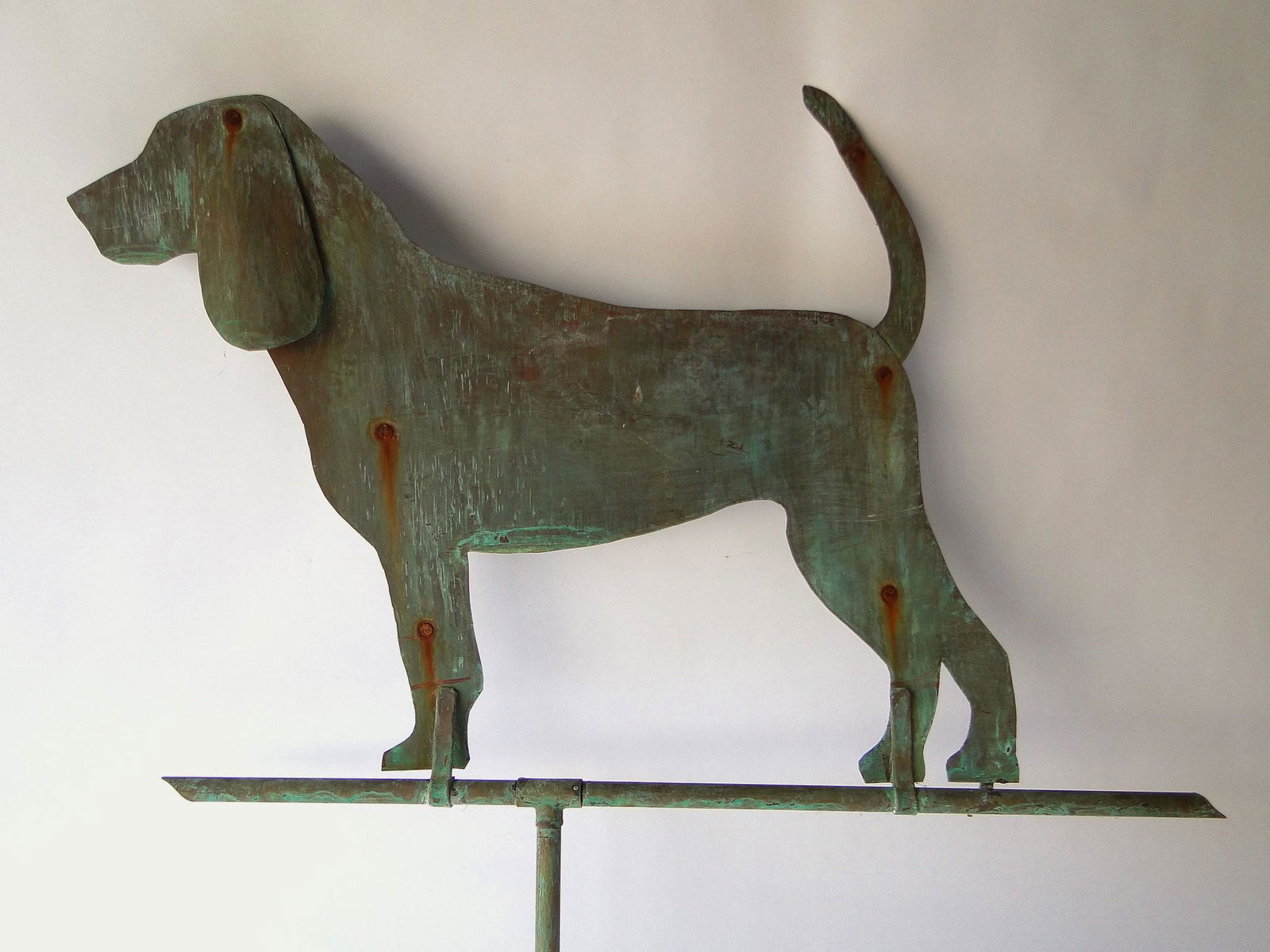 SHEET METAL DOG WEATHERVANE (1 of 2)