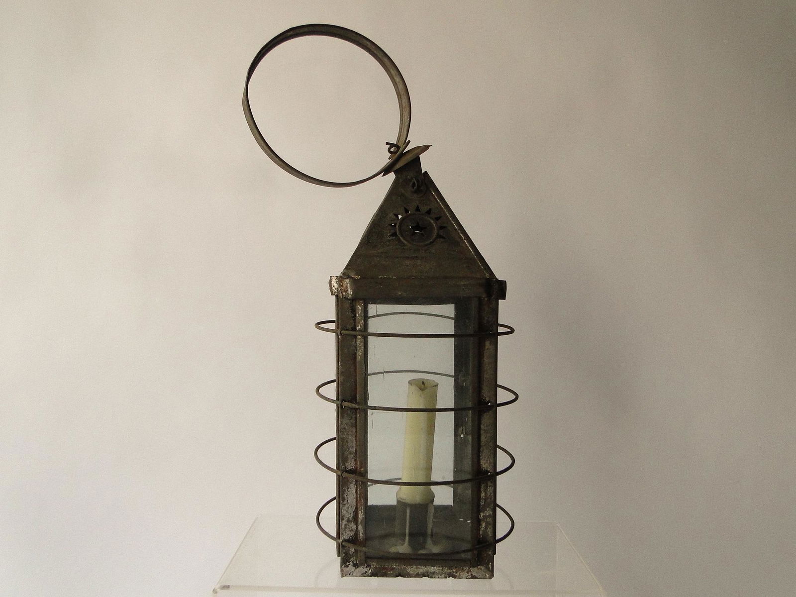 EARLY 19TH C TIN LANTERN (1 of 1)