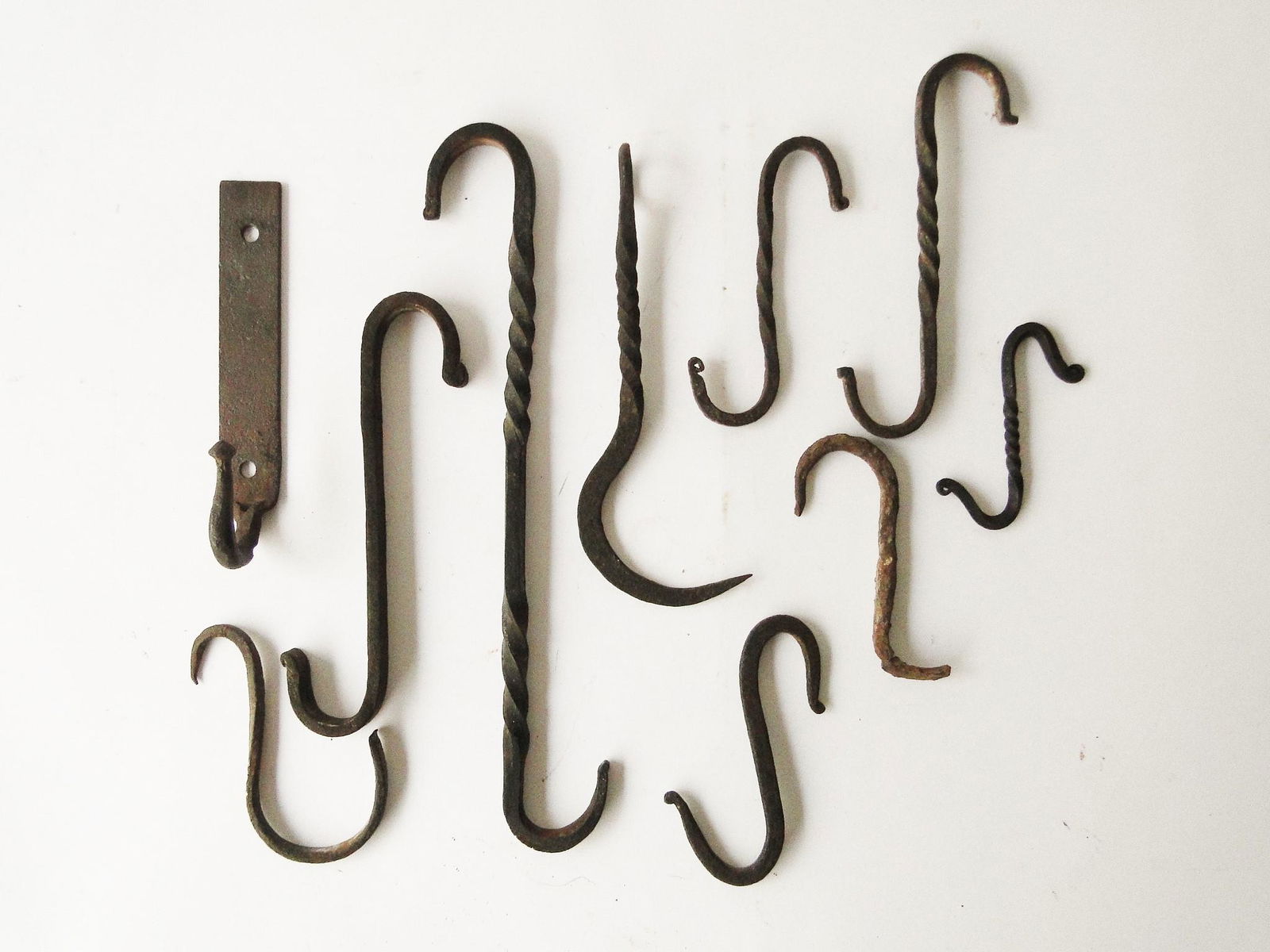 GROUPING OF 18TH , 19TH C HANGING HOOKS (1 of 1)