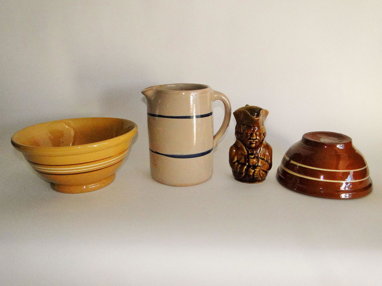 19TH C MISC. STONEWARE LOT (1 of 1)