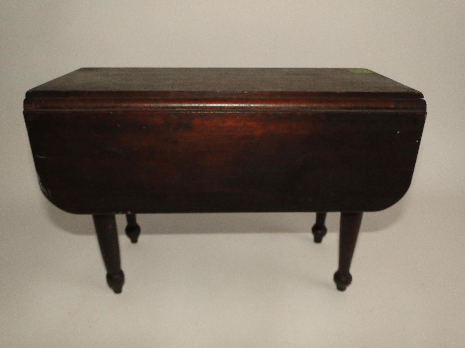 RARE CABINET MAKERS SALESMAN SAMPLE MAHOGANY DROP LEAF (1 of 5)