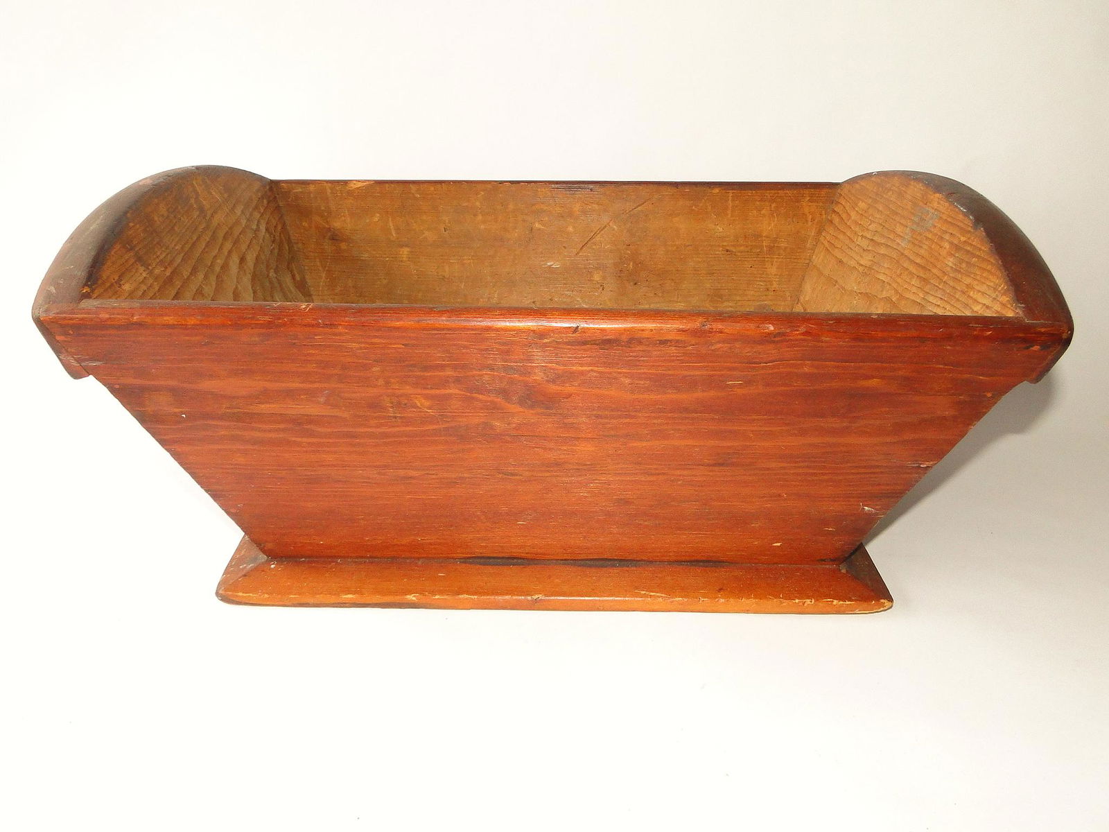 19TH C PAINTED PINE DOUGH BOX (1 of 2)