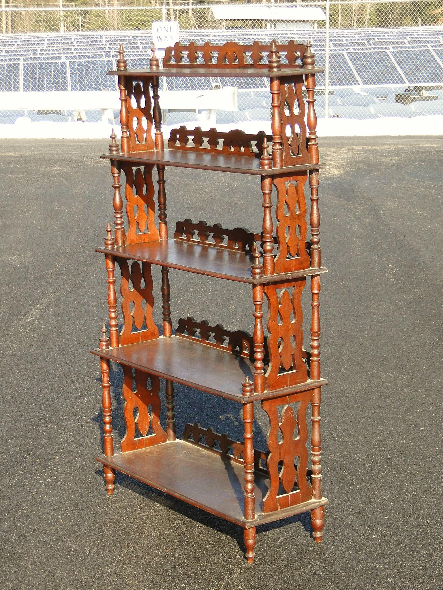 19TH C VICTORIAN ETAGERE (1 of 1)