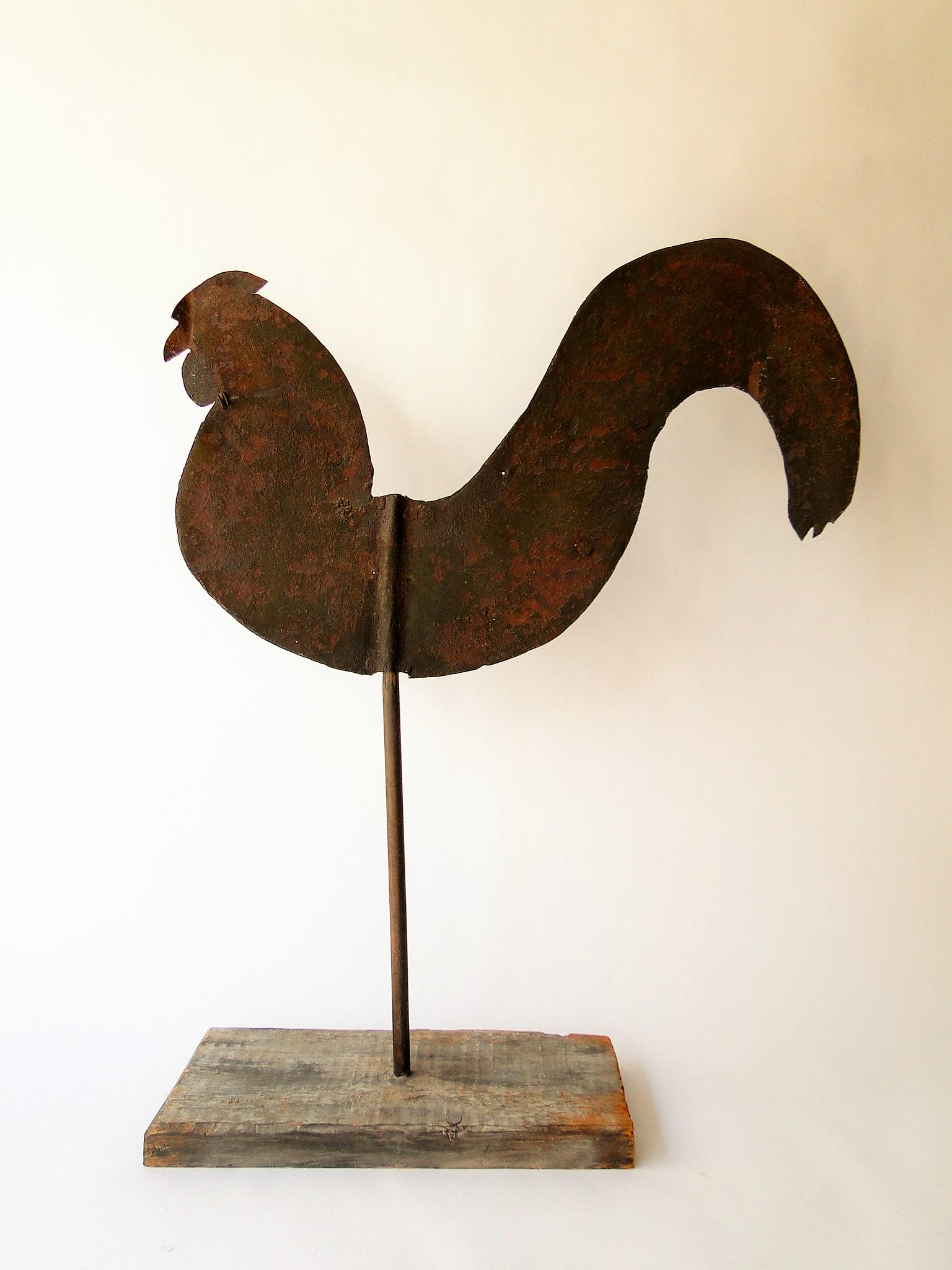 IRON ROOSTER WEATHERVANE (1 of 2)
