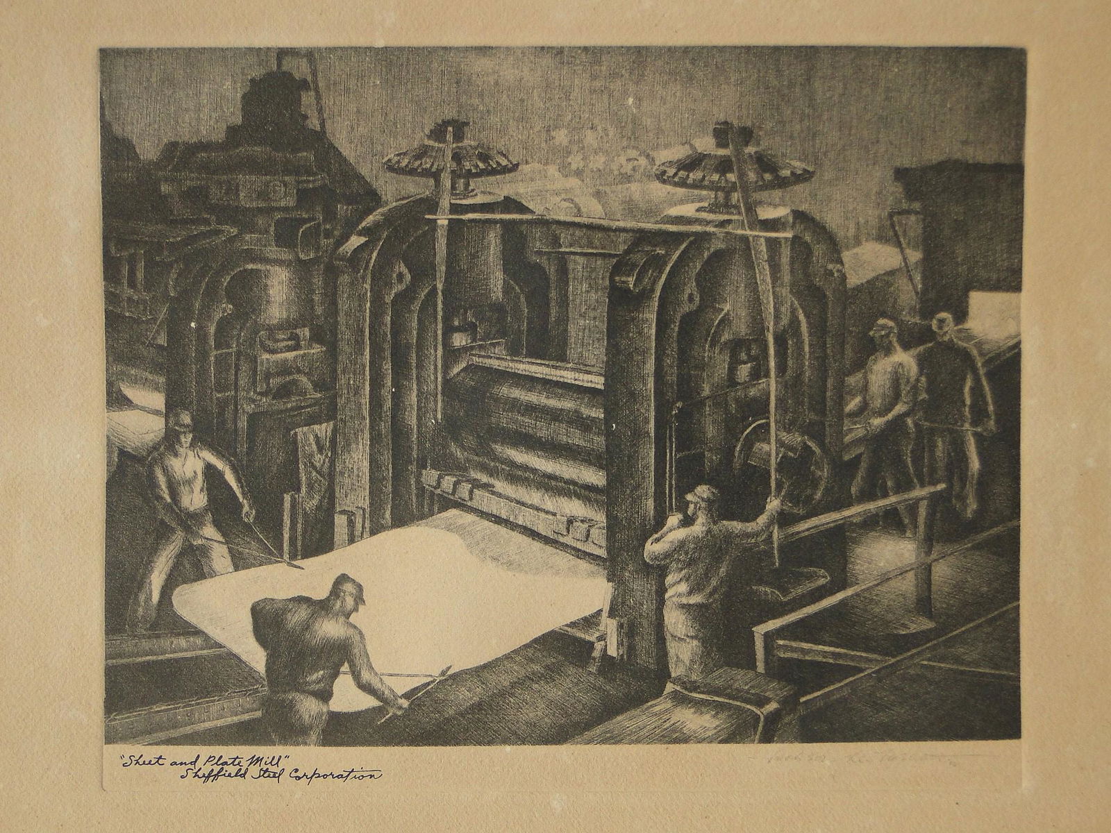 JACKSON LEE NESBITT ETCHING ON PAPER (1 of 4)