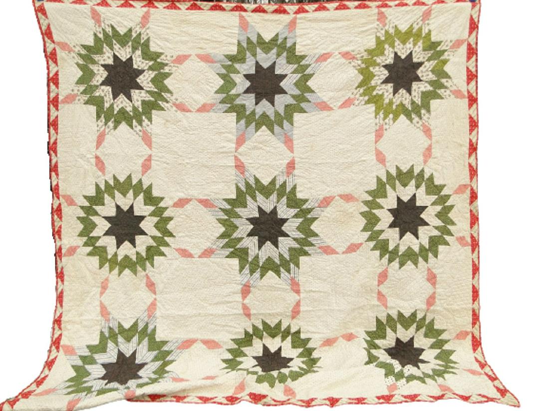 ANTIQUE AMERICAN QUILT (1 of 3)