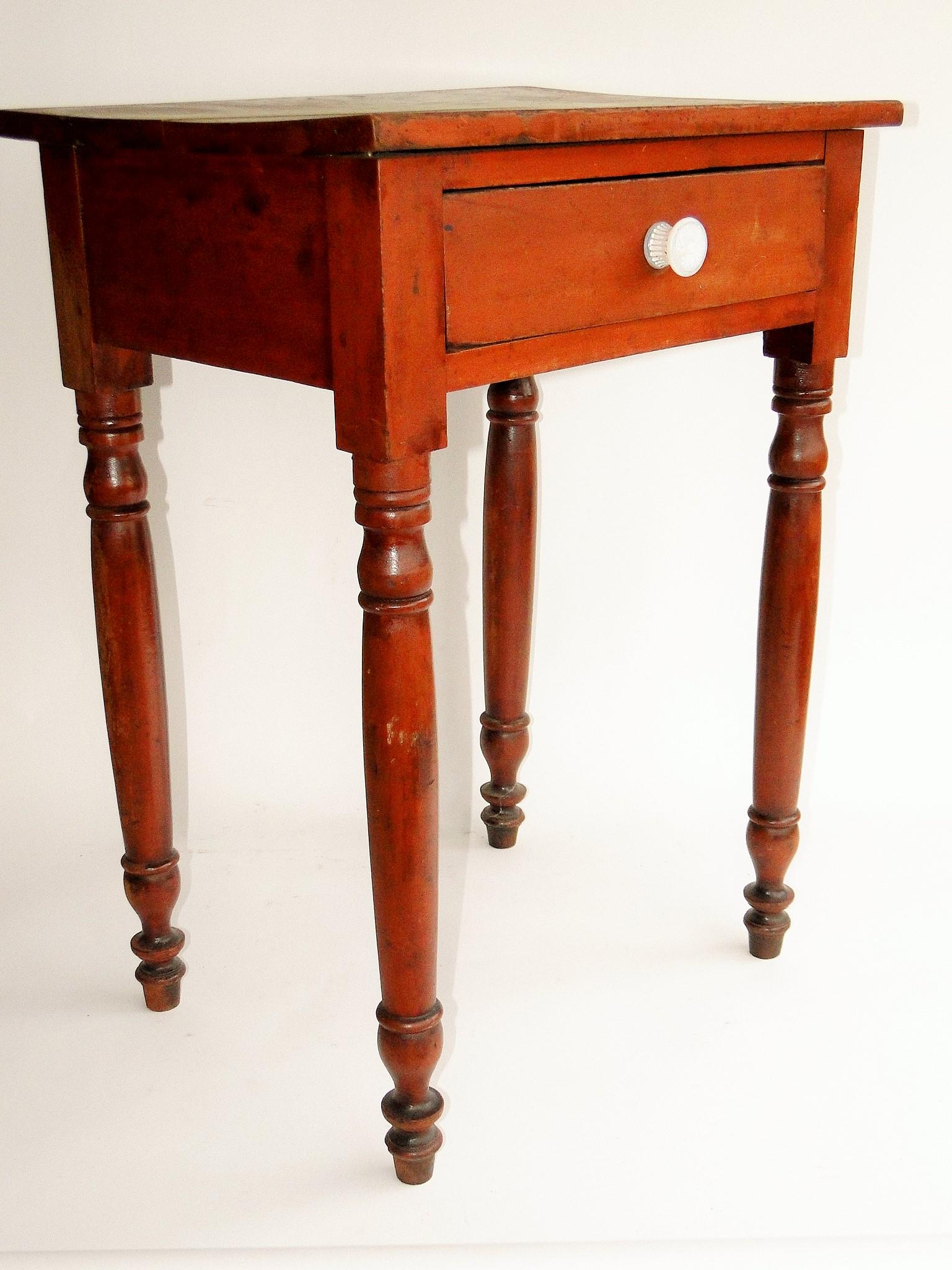 EARLY 19TH C ONE DRAWER STAND (1 of 5)