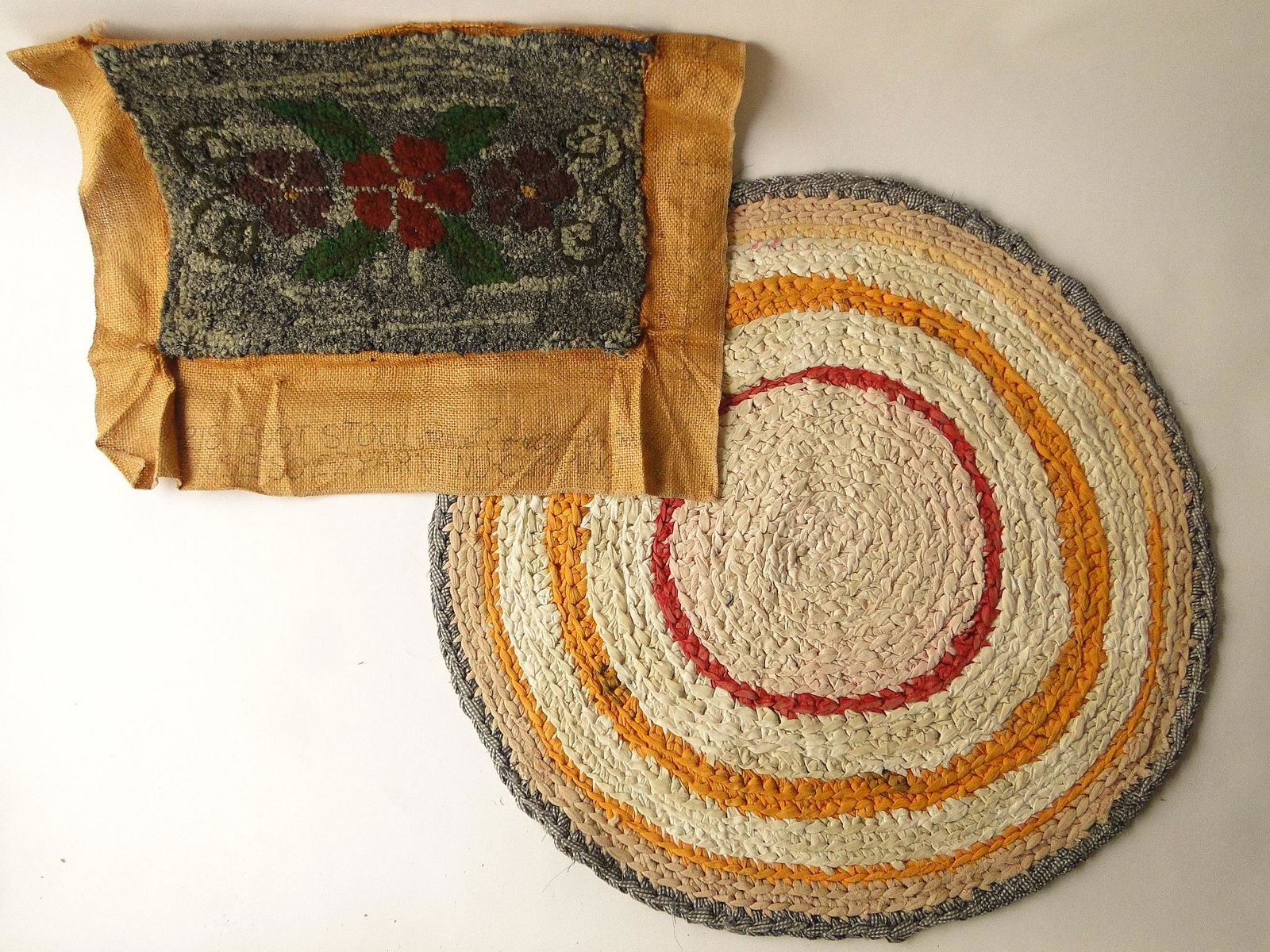 TWO HAND MADE RUG EXAMPLES (1 of 2)