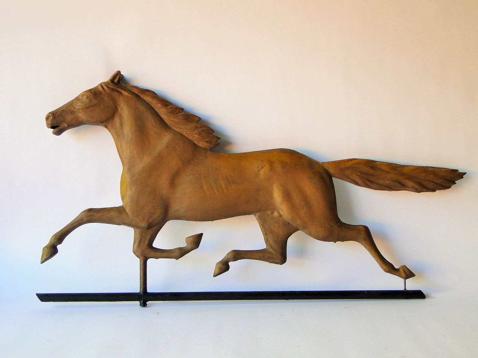 19TH C RUNNING HORSE WEATHERVANE (1 of 2)