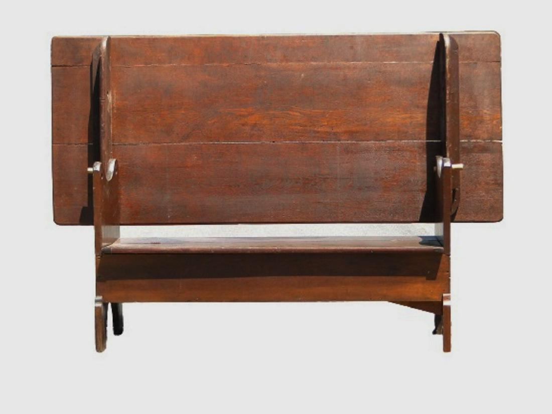 LARGE SIX FOOT PA HUTCH TABLE (1 of 5)