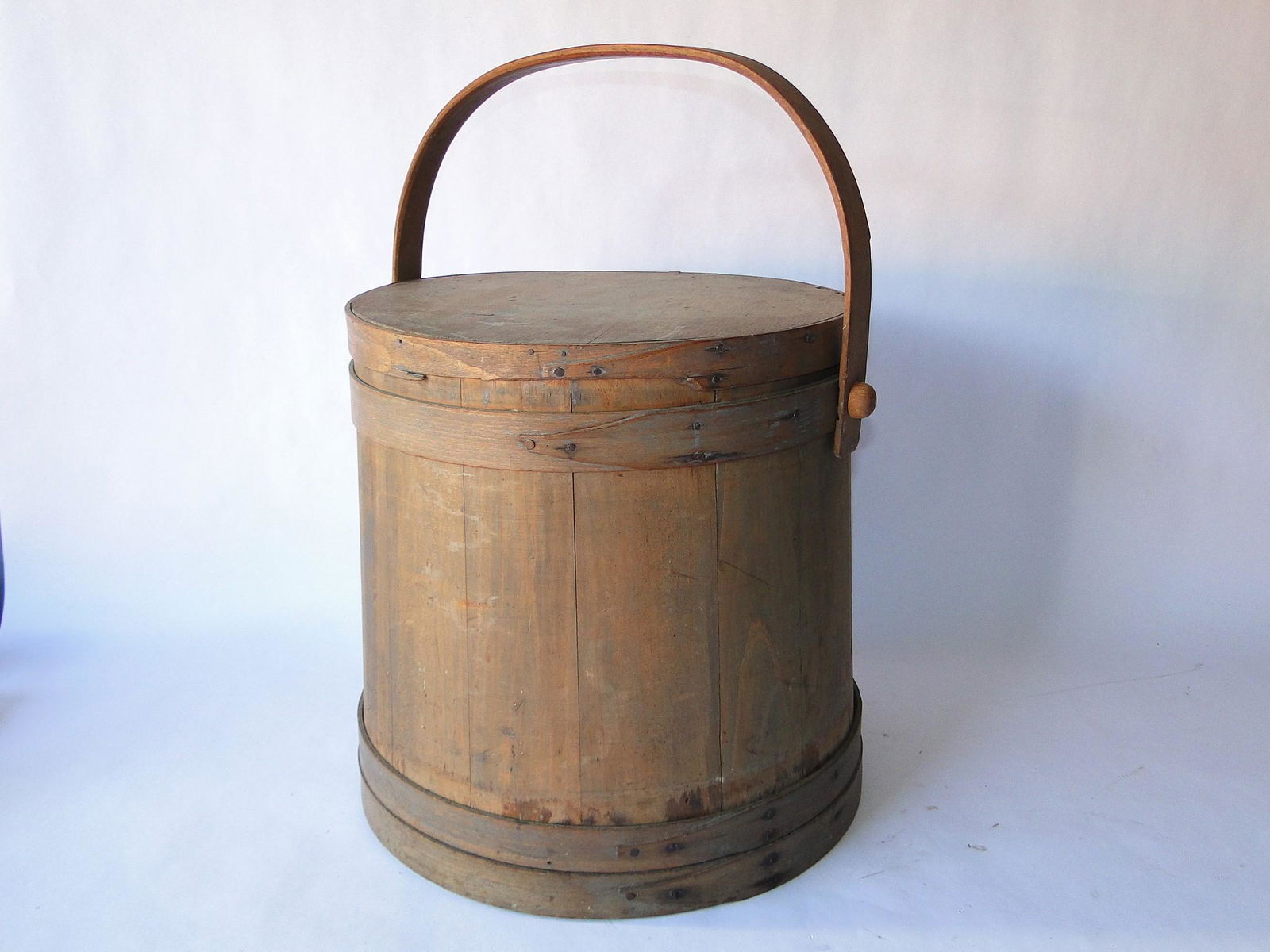 LARGE 19TH C FIRKIN (1 of 4)