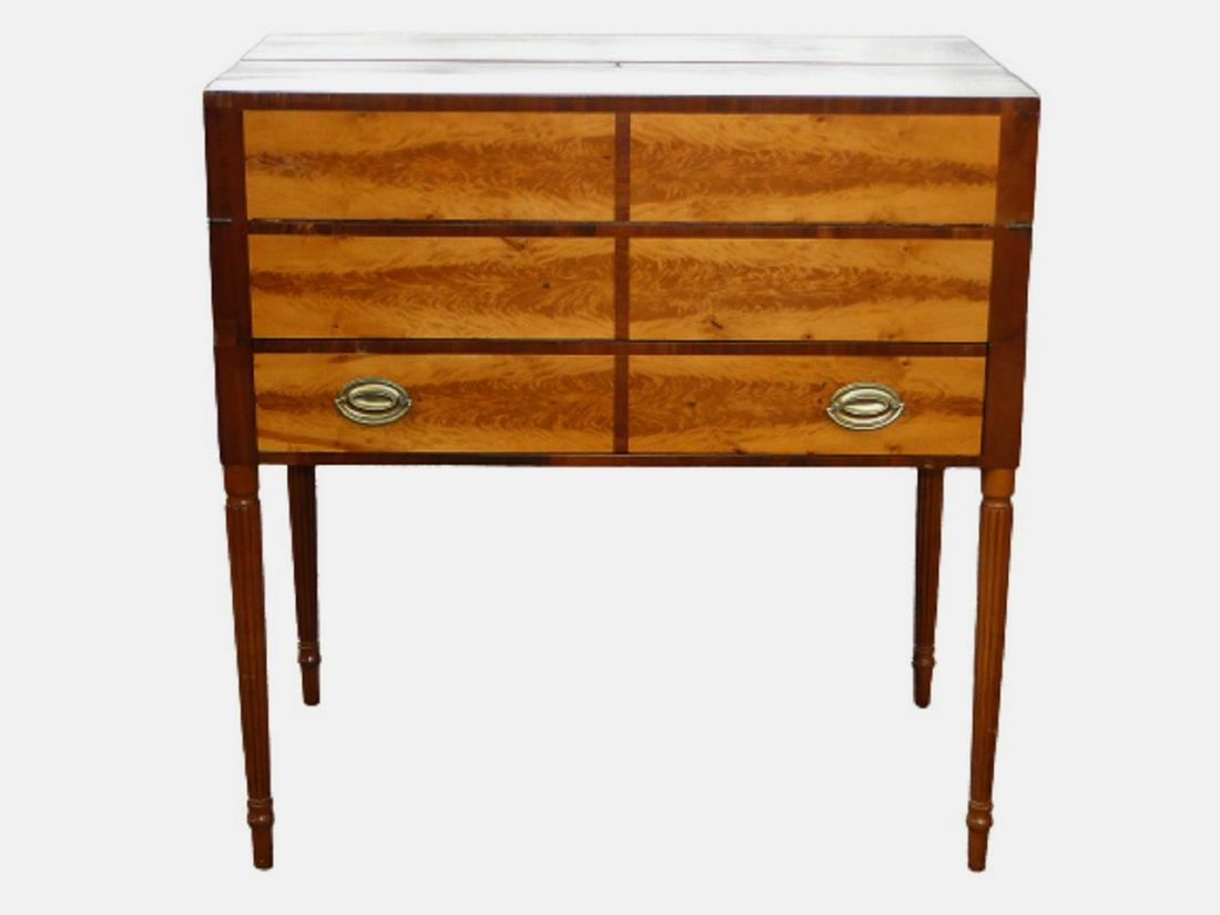 RARE 18TH C PORTSMOUTH, NH CAPTAINS DESK (1 of 15)