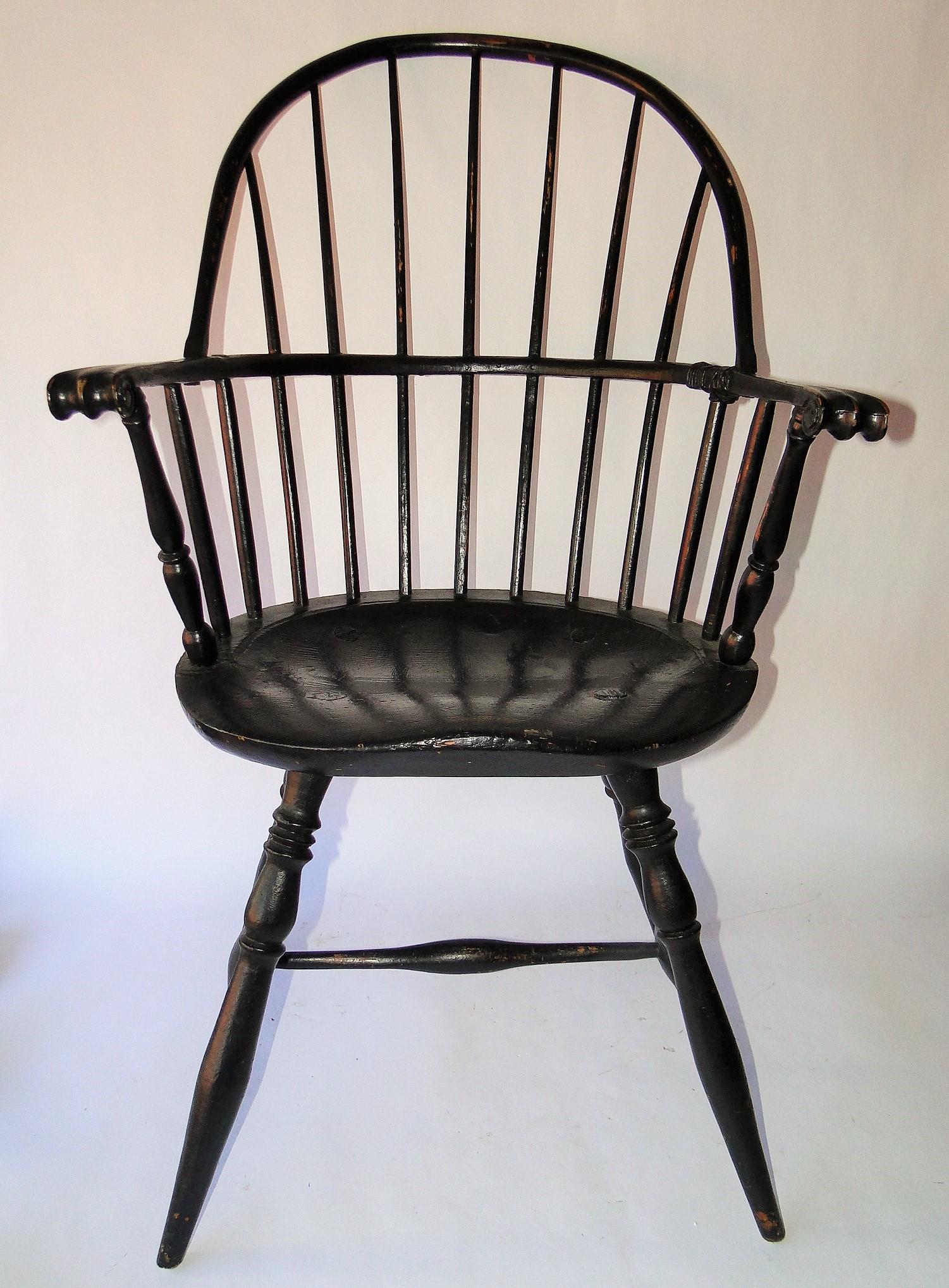 FINE PA WINDSOR ARMCHAIR (1 of 7)
