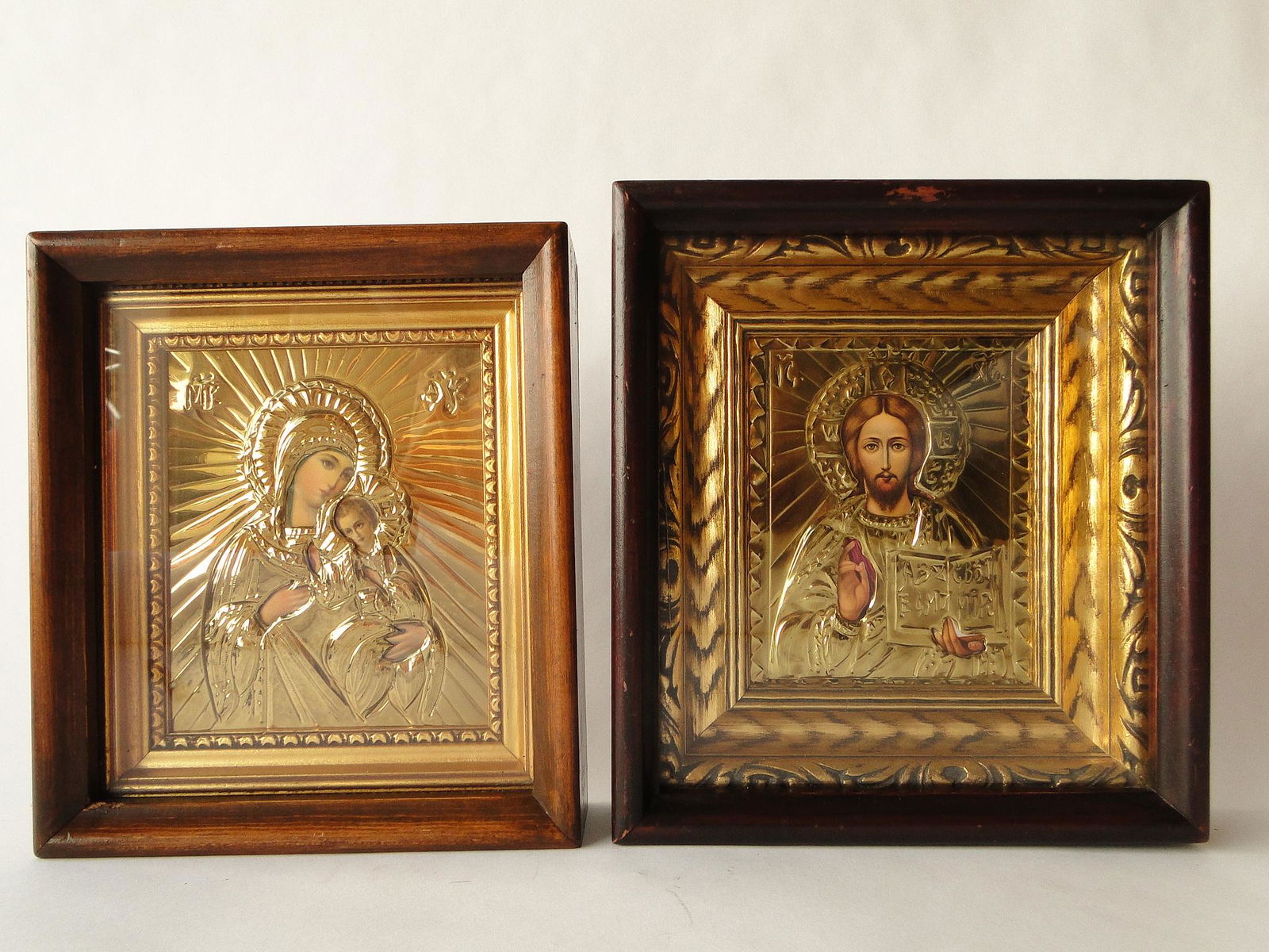 TWO RUSSIAN ICONS (1 of 4)