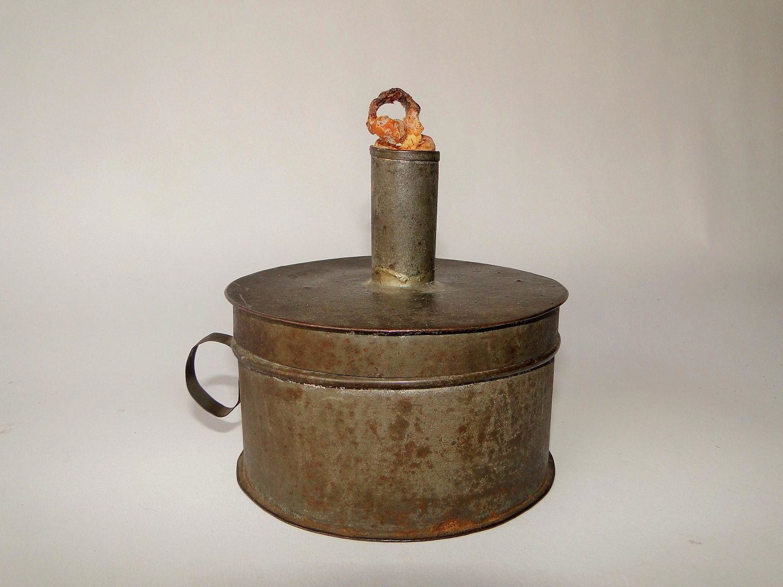 18TH C TINDER BOX (1 of 3)