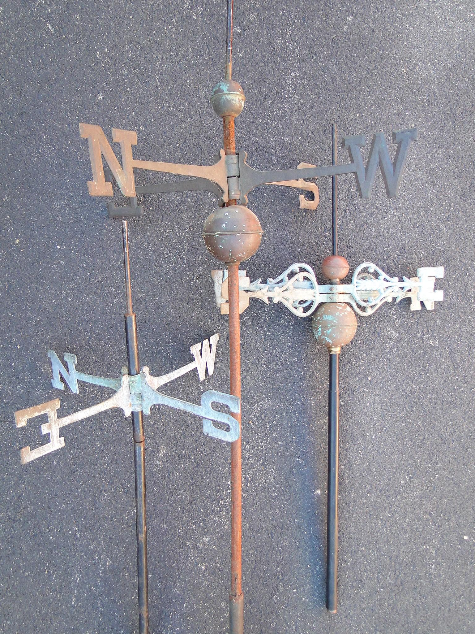 GROUPING OF WEATHERVANE DIRECTIONALS (1 of 1)