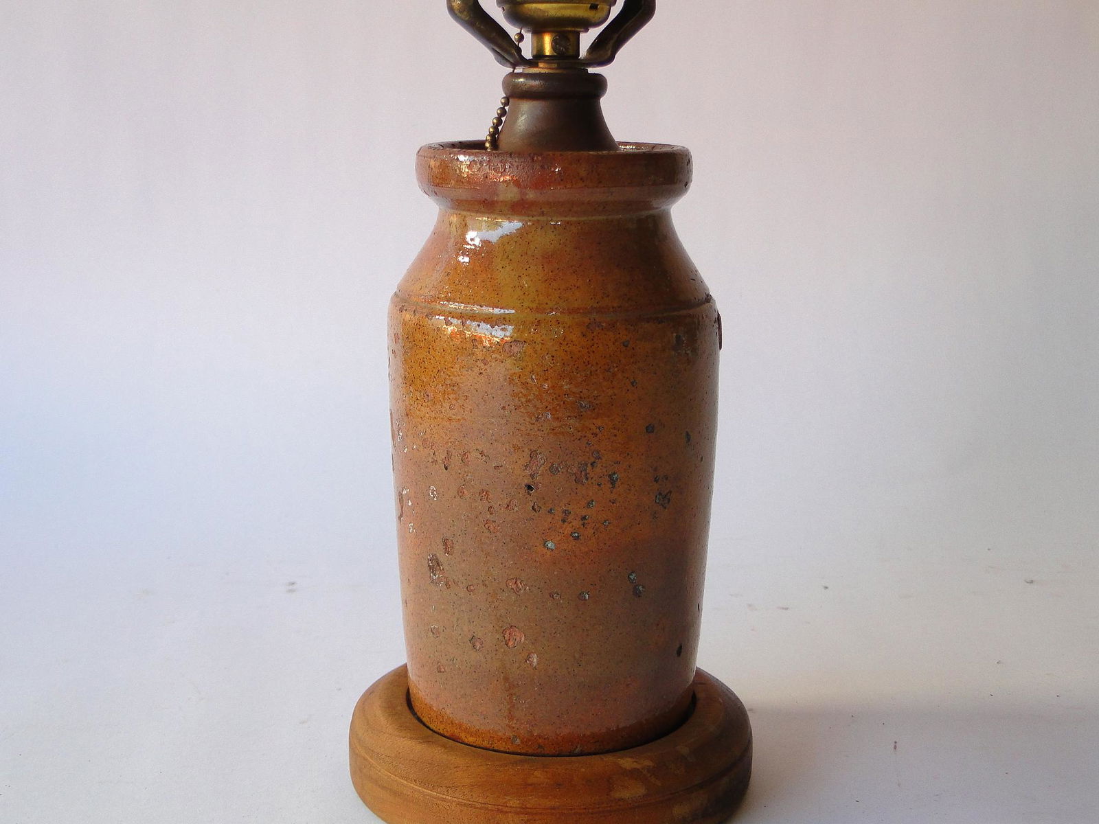 SMALL SIZE REDWARE STORAGE JAR (1 of 3)
