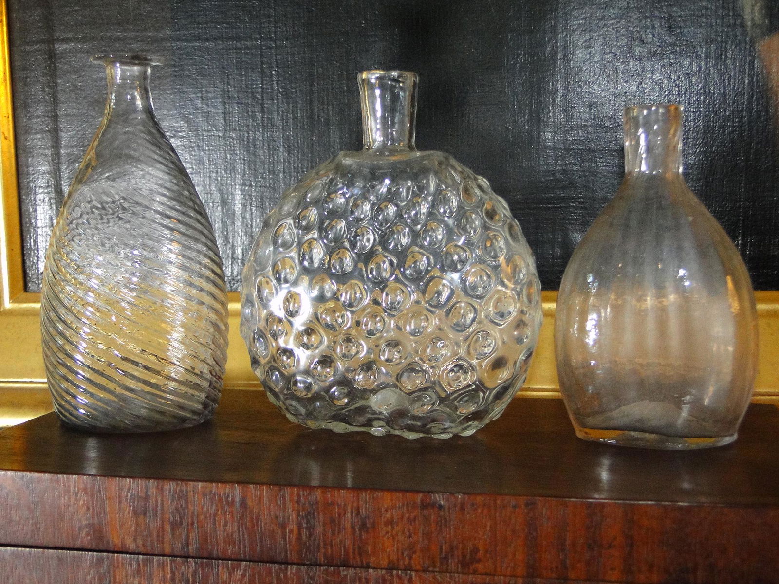 GROUPING OF THREE ANTIQUE BOTTLES (1 of 3)