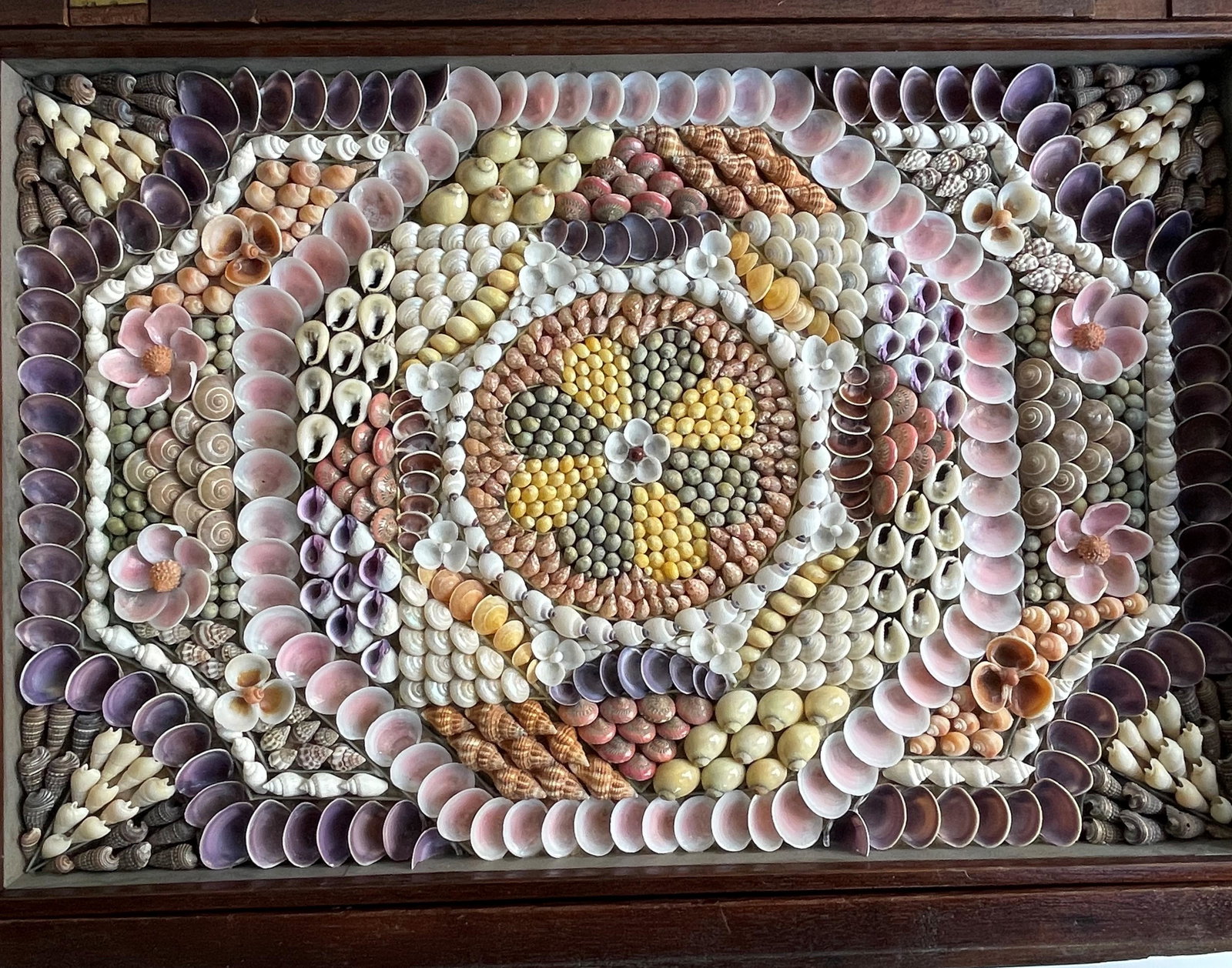 SAILORS VALENTINE IN BURLWOOD CASE (1 of 7)