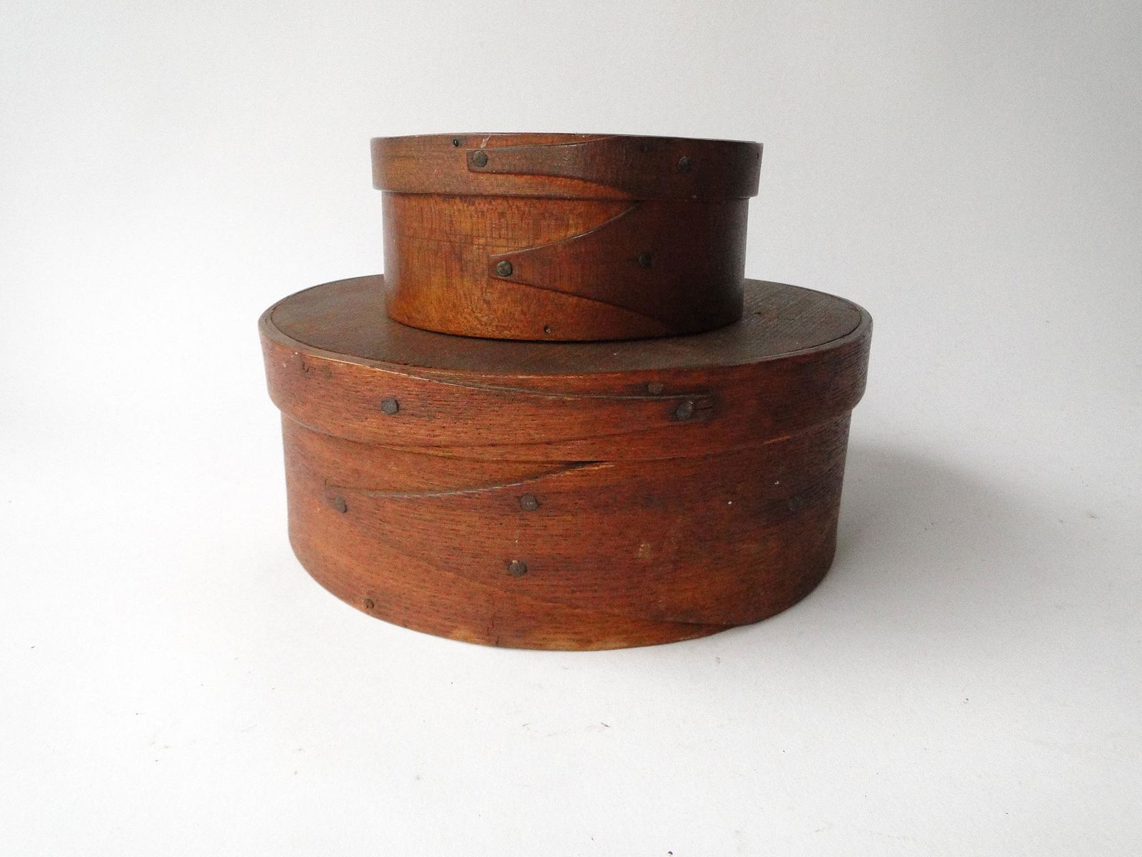 TWO PRIMITIVE PANTRY BOXES (1 of 3)