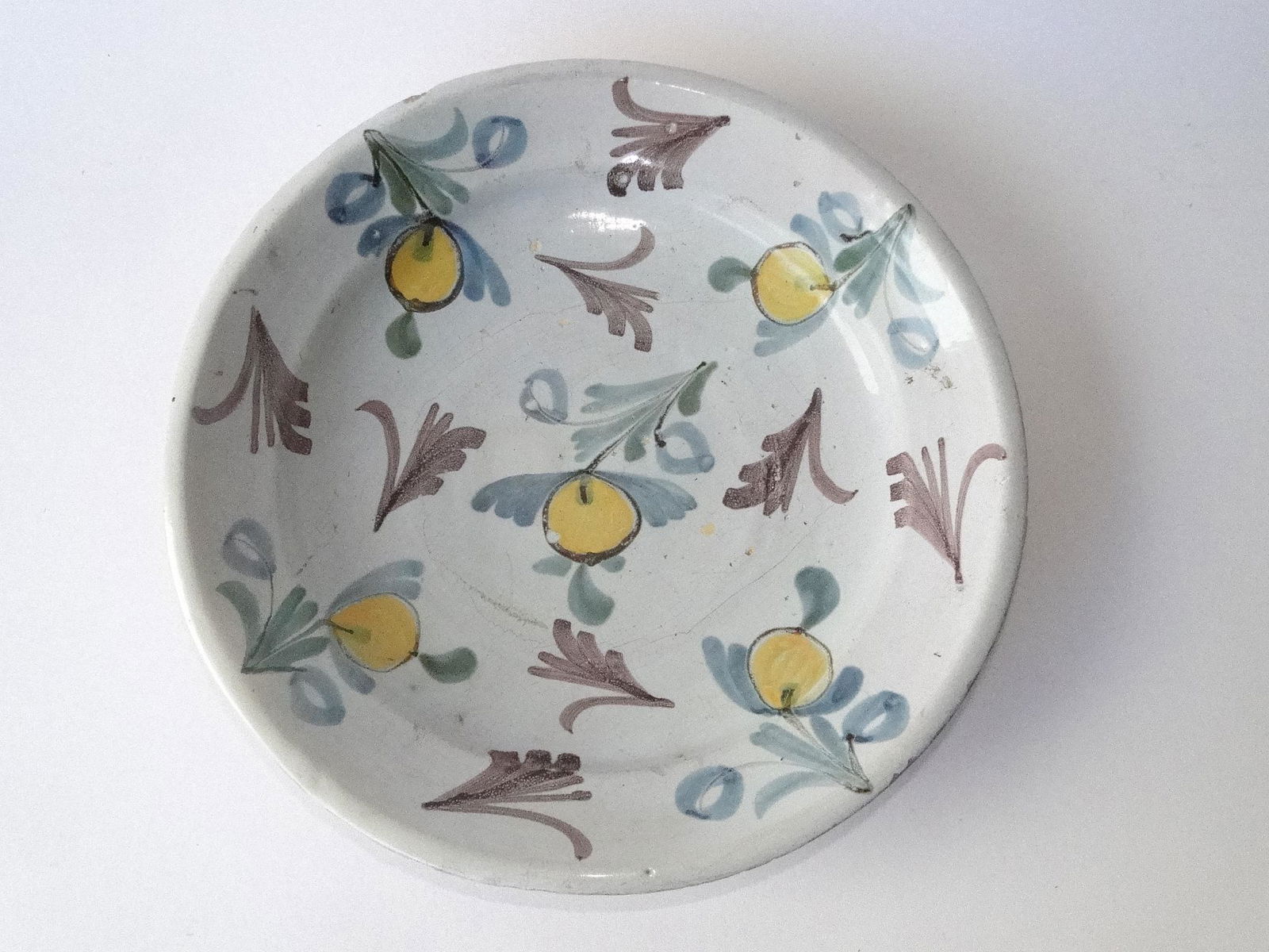 C. 1650 DUTCH DELFT CHARGER (1 of 3)