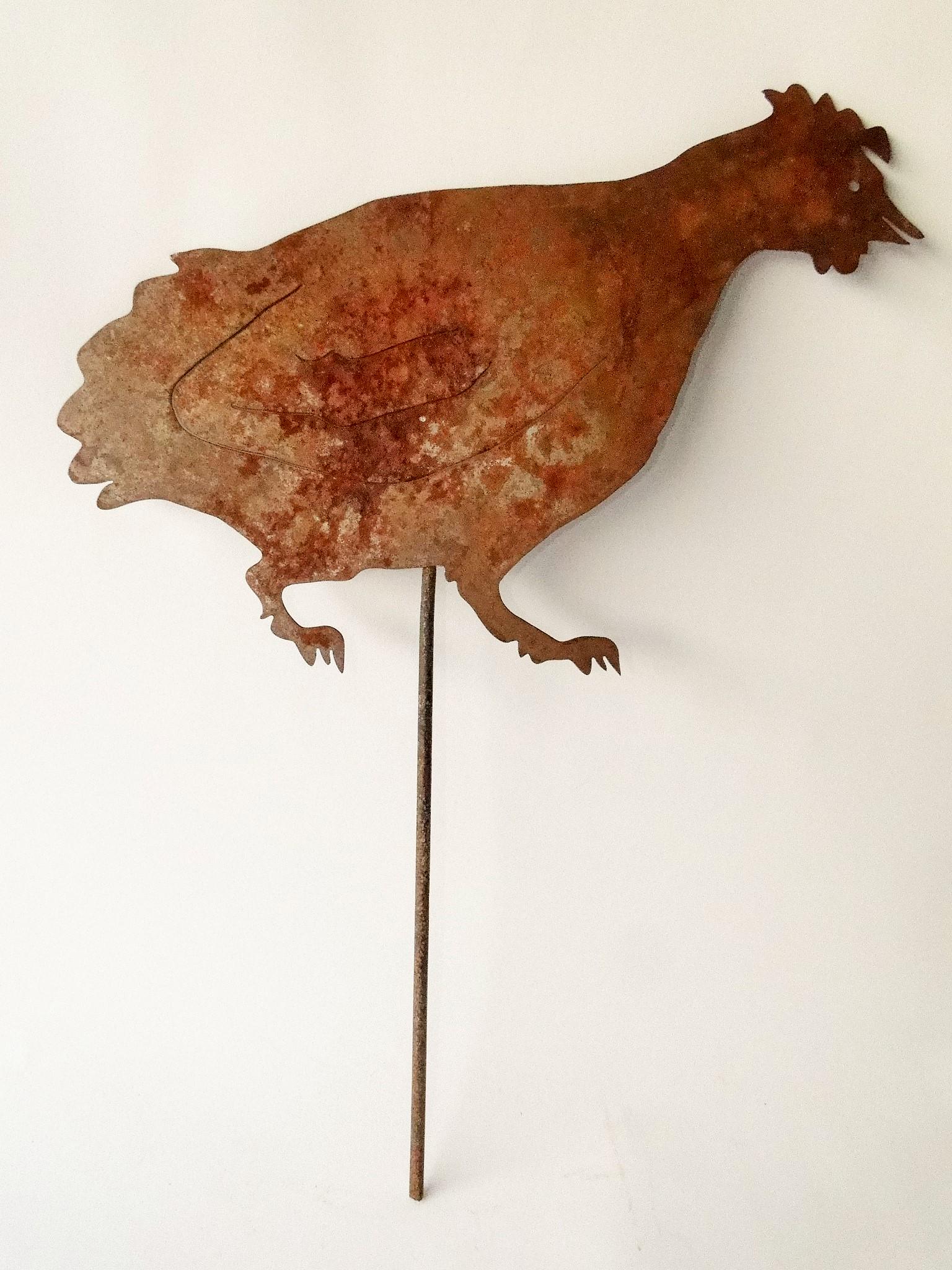 GUINEA HEN VANE (1 of 3)