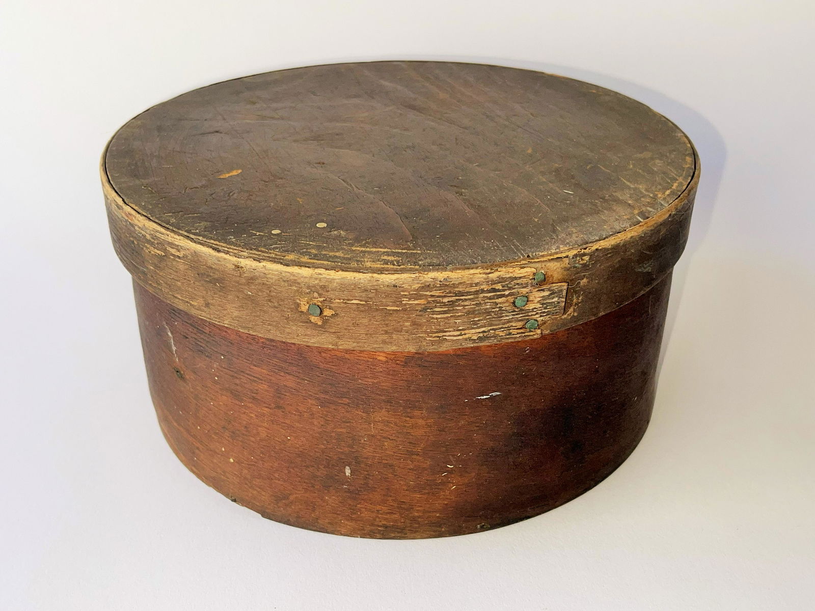 19TH C PAINTED PANTRY BOX (1 of 3)