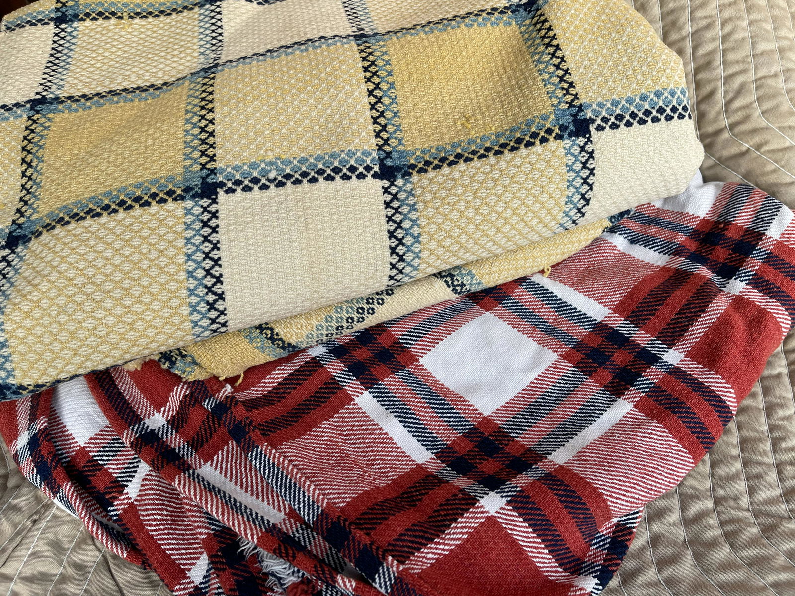 TWO COVERLETS (1 of 3)