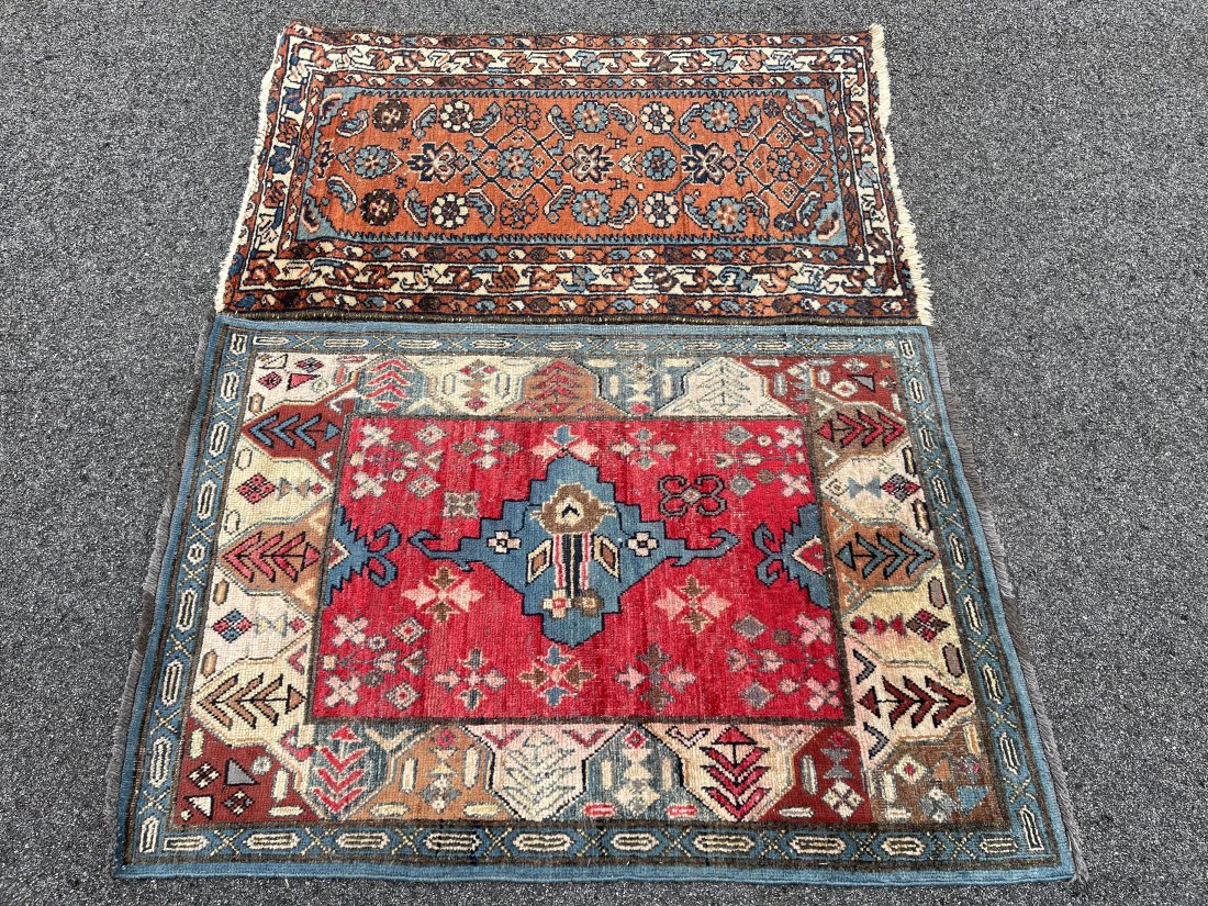 TWO ORIENTAL RUGS (1 of 3)