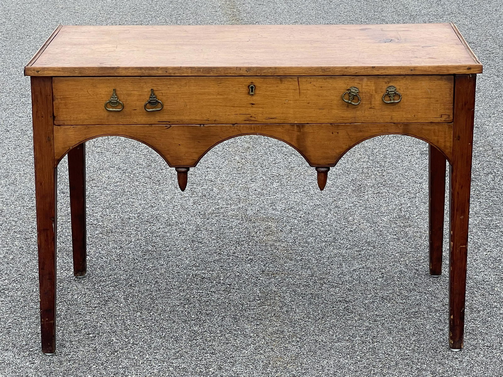 18TH C FEDERAL PINE SERVER (1 of 6)