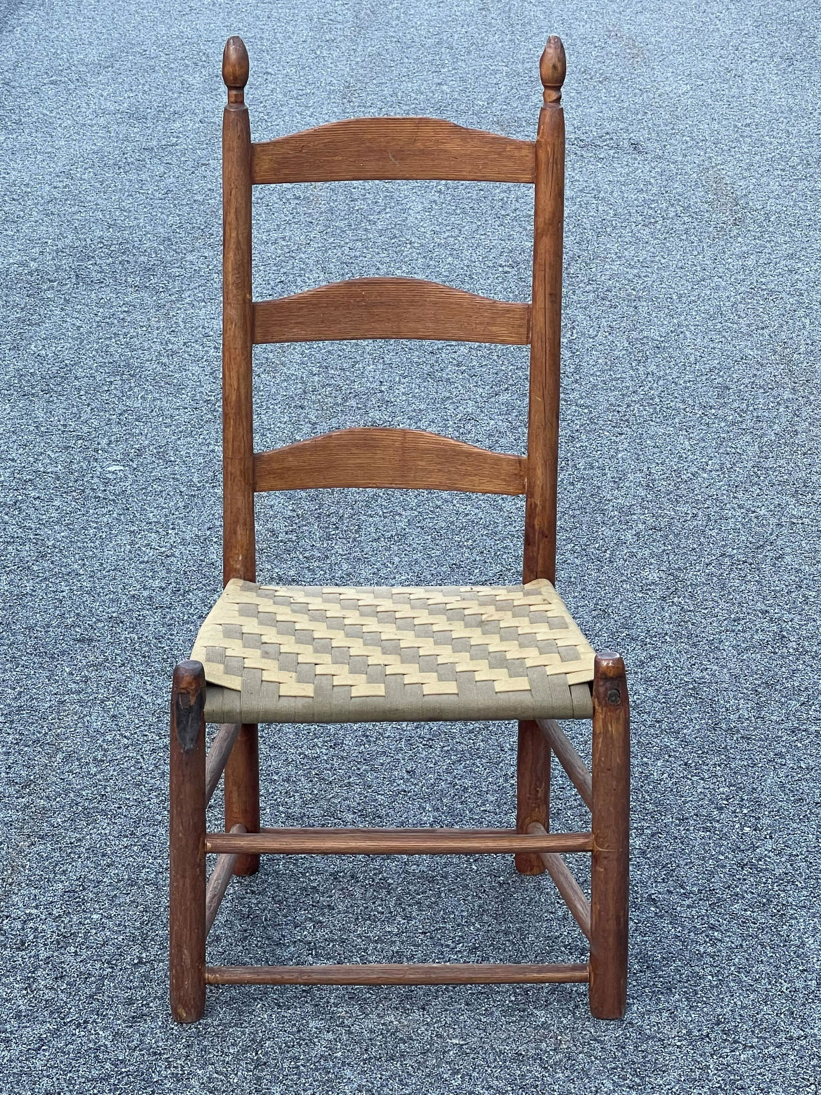 19TH MT LEBANON SHAKER SIDE CHAIR (1 of 3)