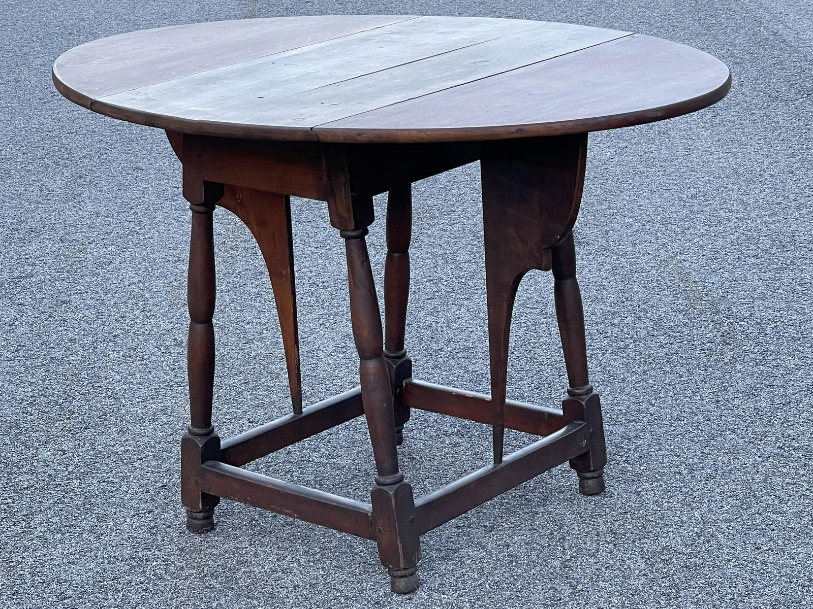 18TH C BUTTERFLY TABLE (1 of 7)