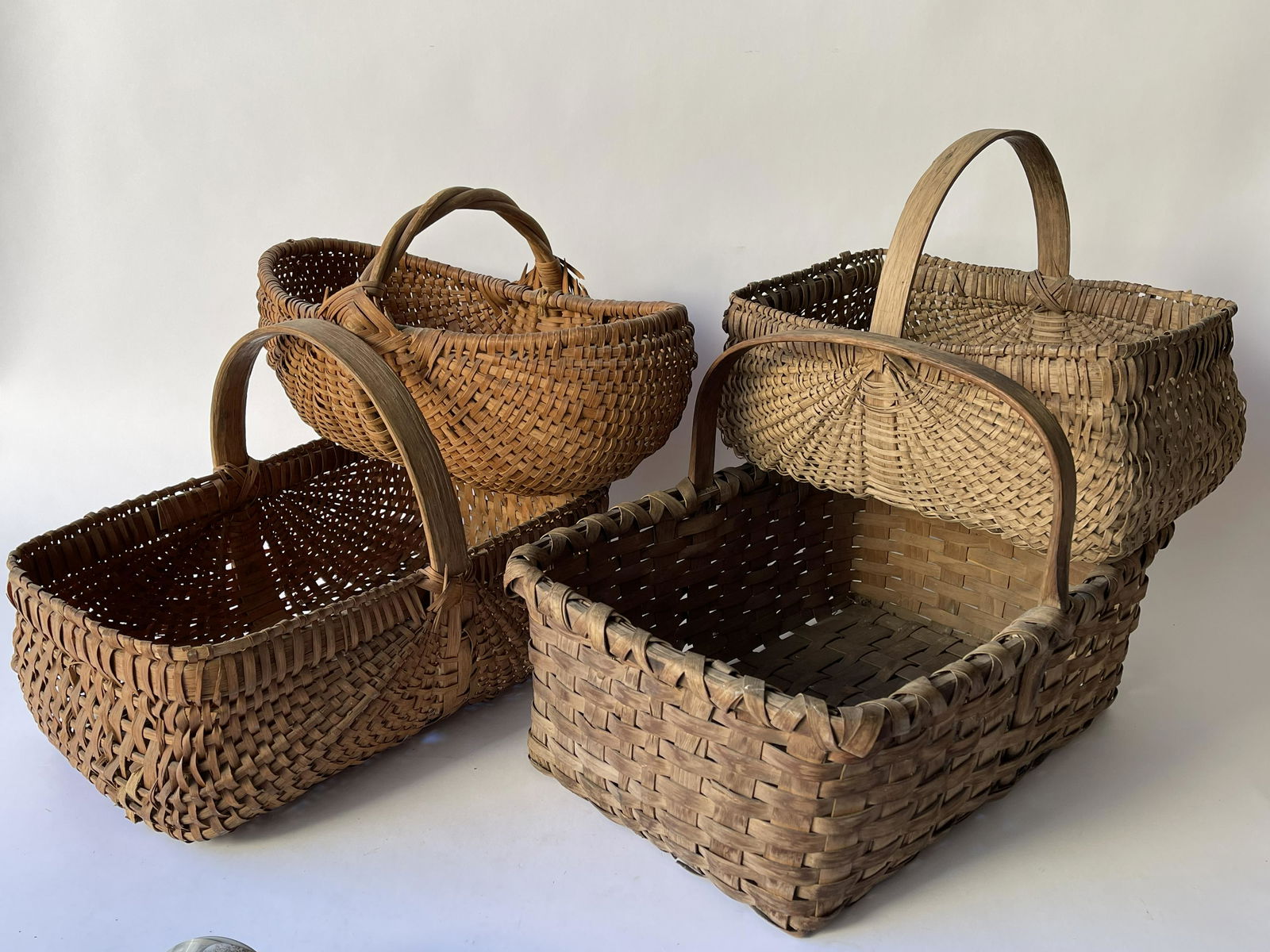 GROUPING OF FOUR MISC. BASKETS (1 of 2)