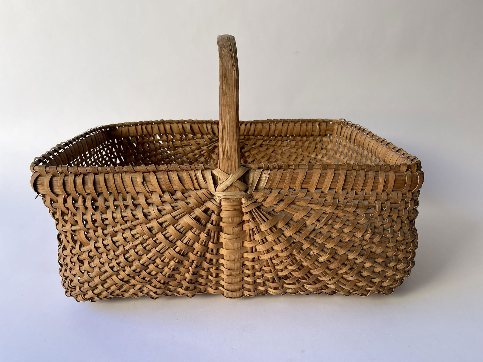 19TH C COUNTRY BASKET (1 of 3)