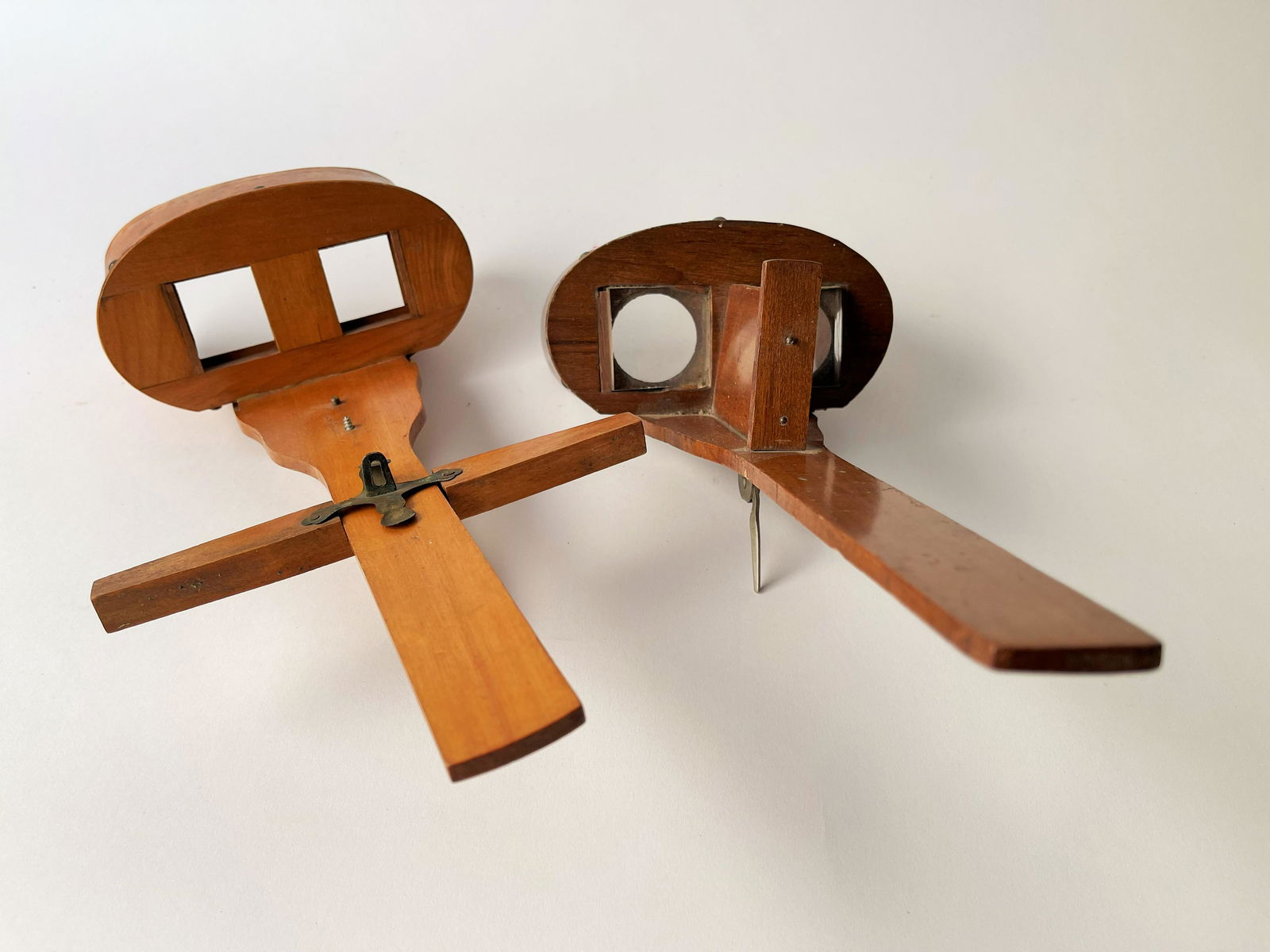 TWO STEREOSCOPIC VIEWERS (1 of 4)