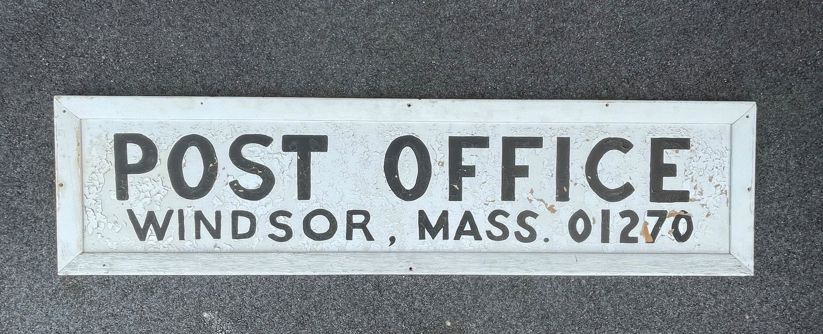 WINDSOR, MA. POST OFFICE SIGN (1 of 2)