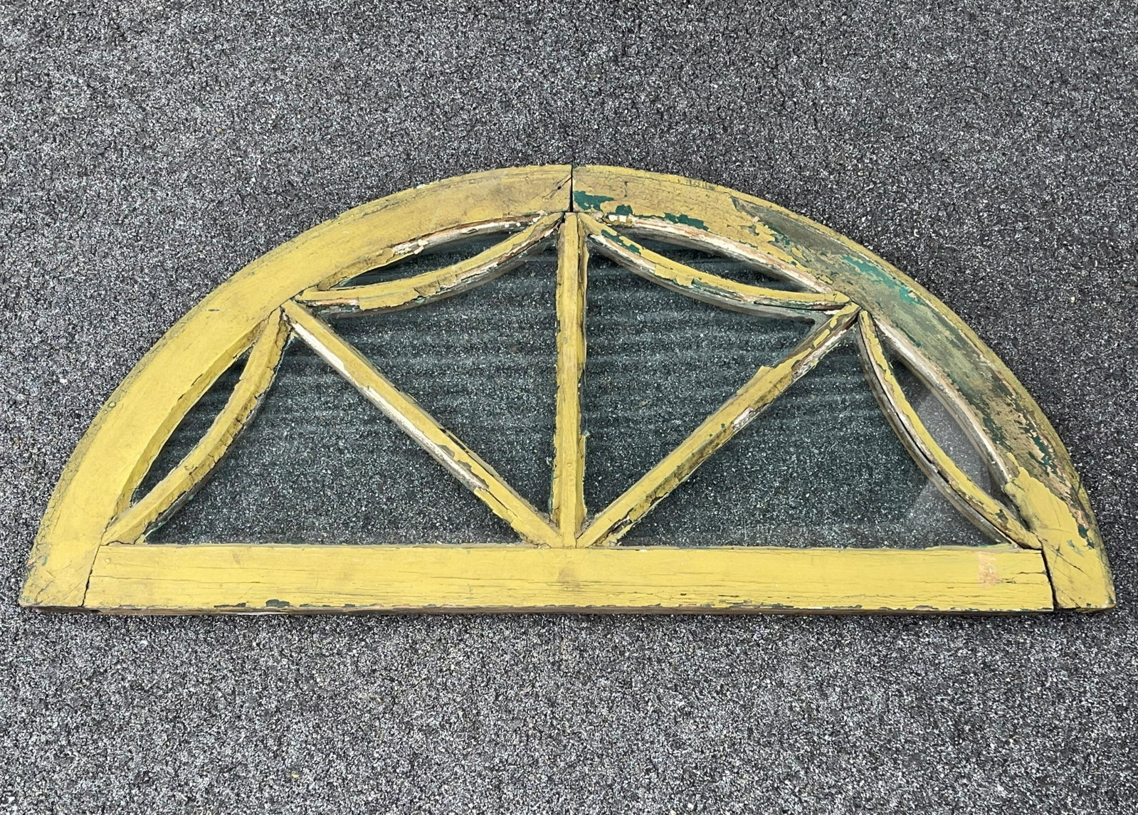 HALF MOON WINDOW: HALF MOON WINDOW 32 X 16