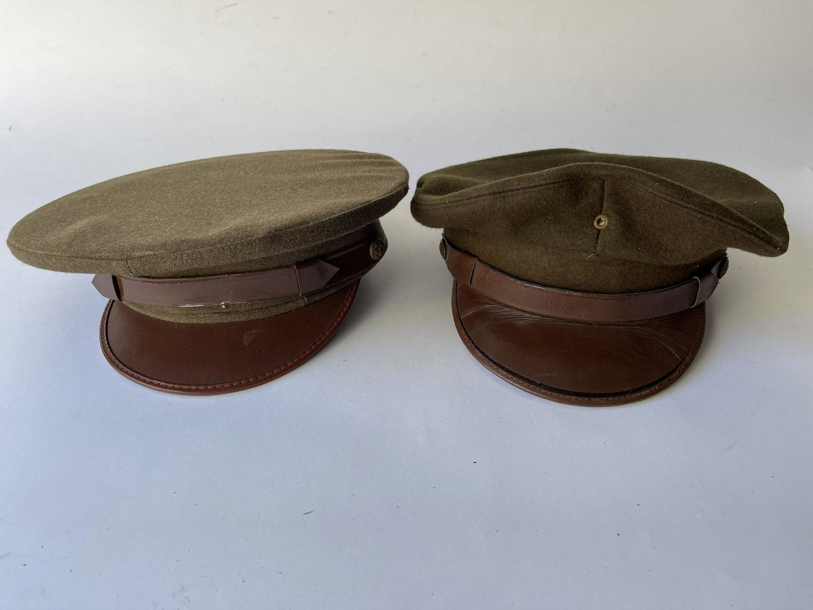 TWO MILITARY HATS (1 of 3)
