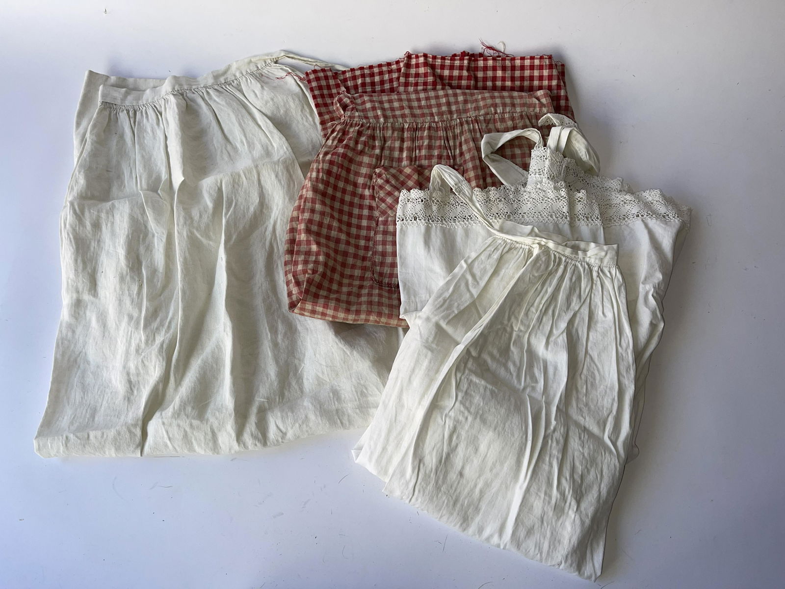 GROUPING THREE EARLY APRONS (1 of 1)