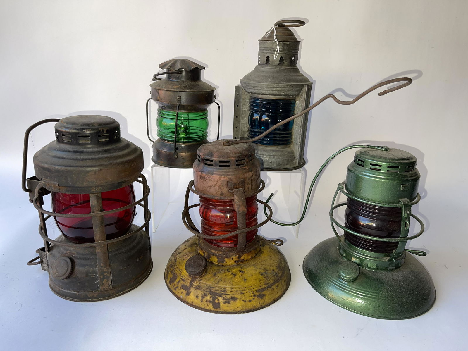 GROUPING OF FIVE LANTERNS (1 of 4)