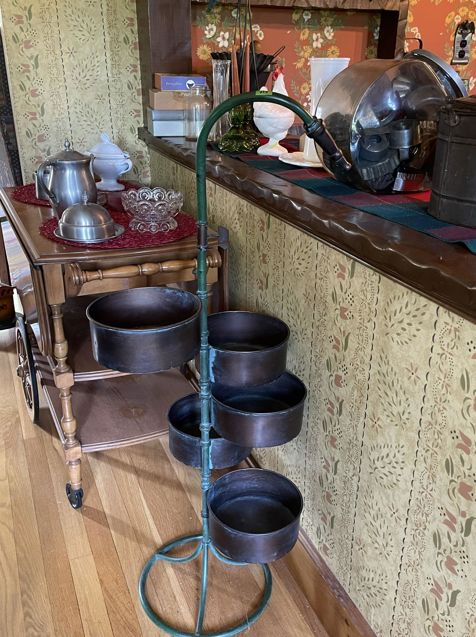 Folk Art Planter (1 of 2)