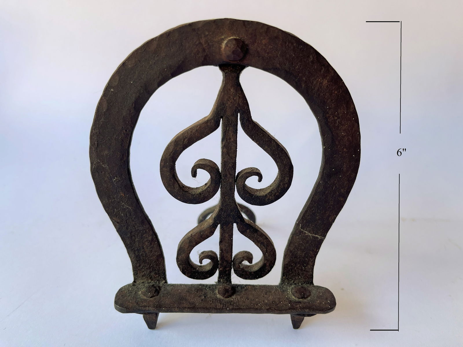 RARE SMALL IRON ROASTER (1 of 5)