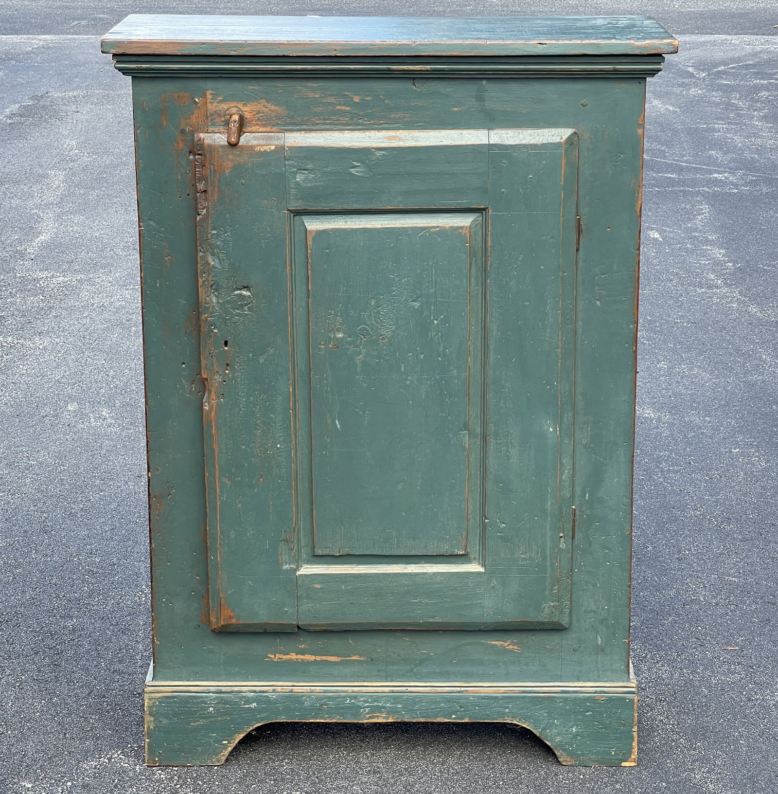 LATE 18TH C PANELED CUPBOARD (1 of 5)