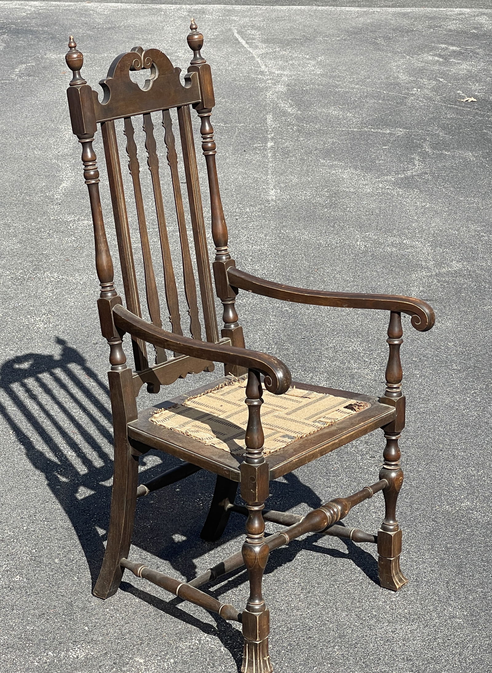 BANNISTER BACK ARMCHAIR (1 of 3)