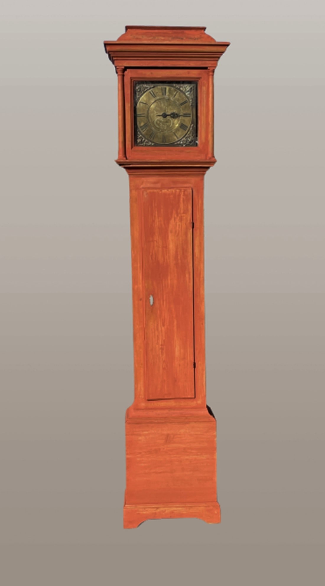 RARE 17TH -18TH ONE HAND TALL CASE CLOCK (1 of 7)