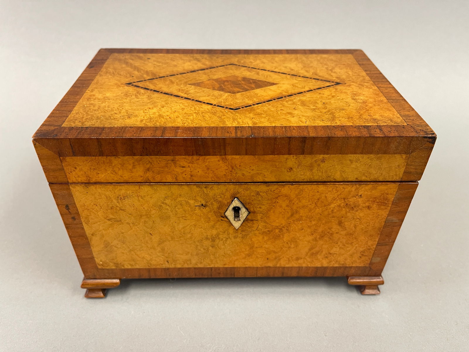 JEWELRY BOX BURL WALNUT (1 of 6)