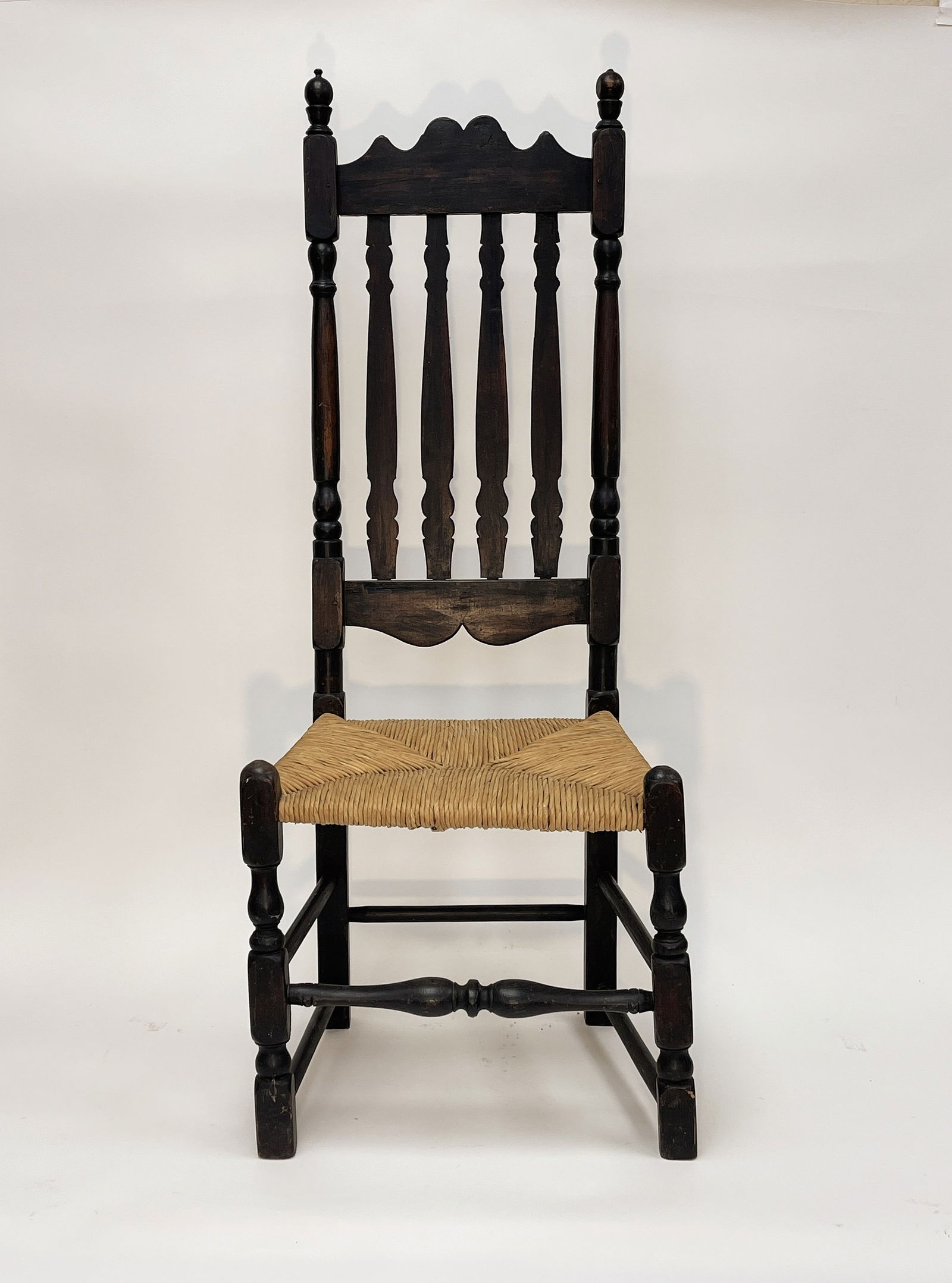 WILLIAM AND MARY TALL BACK BANISTER BACK CHAIR (1 of 3)