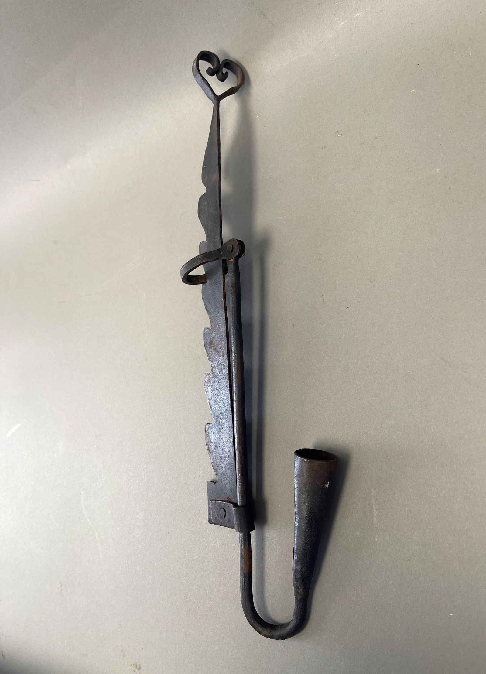 18TH C CANDLE TRAMMEL (1 of 2)