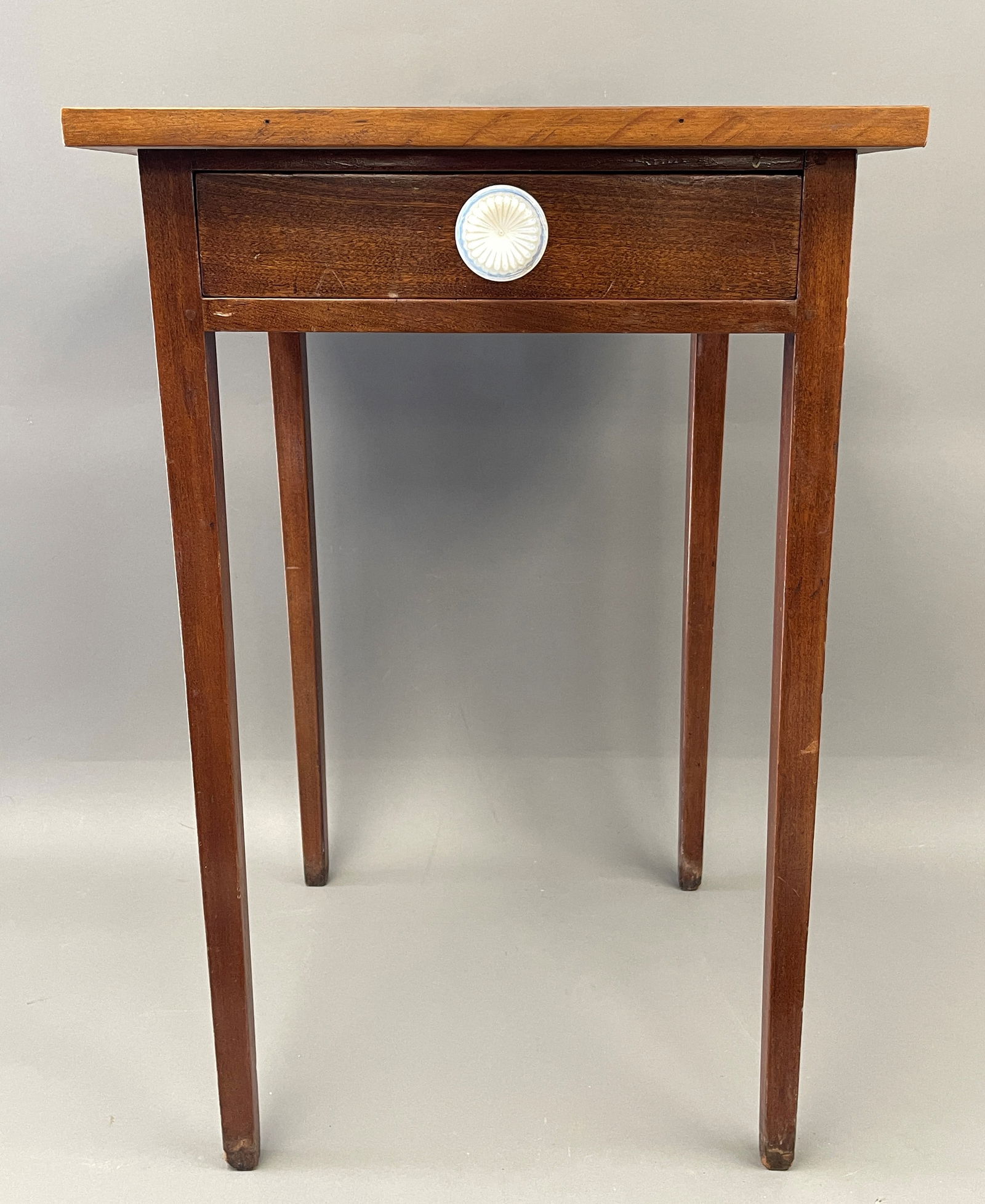 FINE 19TH C ONE DRAWER STAND IN CHERRY (1 of 4)