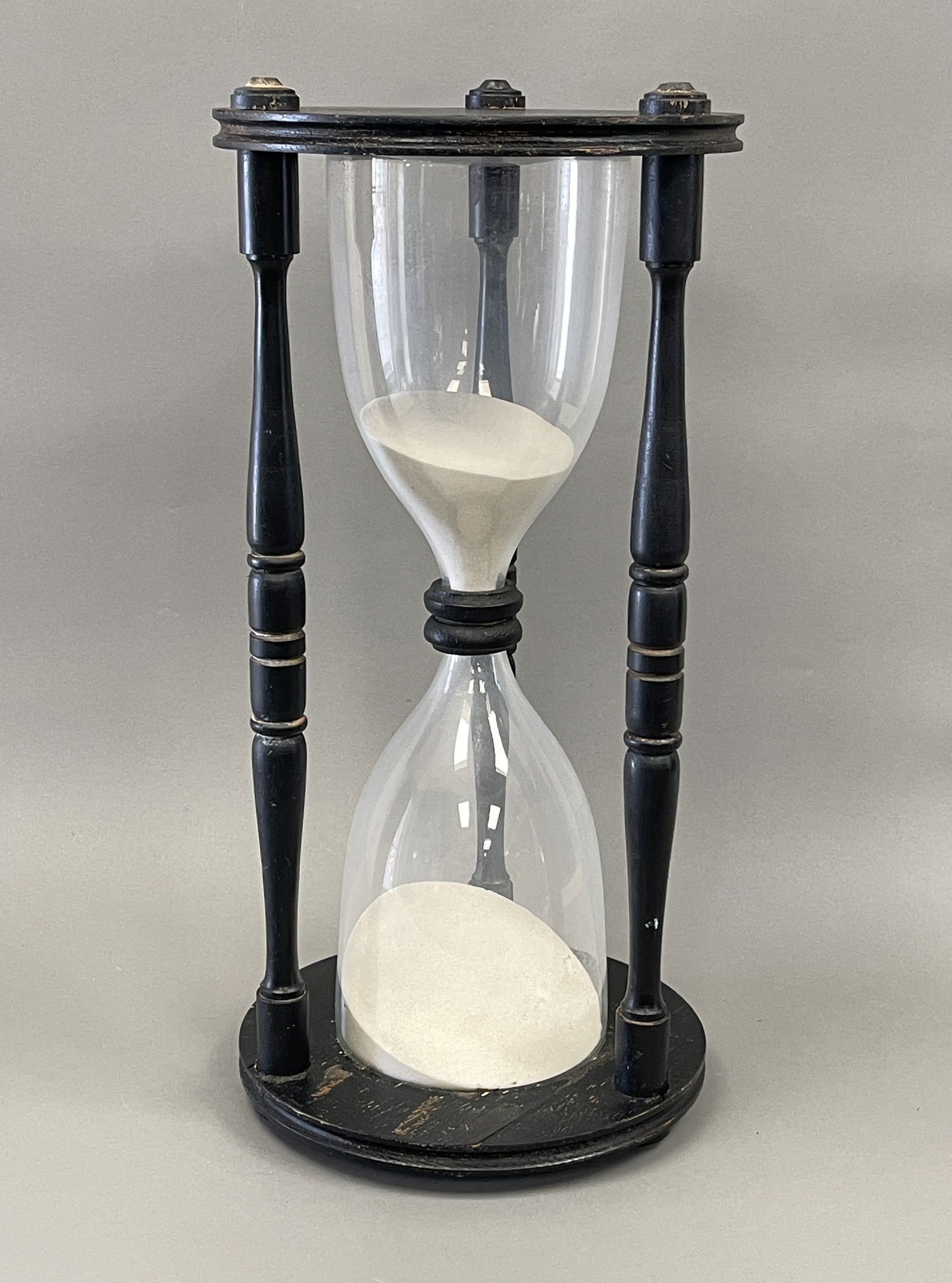 LARGE 19TH C  HOUR GLASS TRADE SIGN (1 of 5)